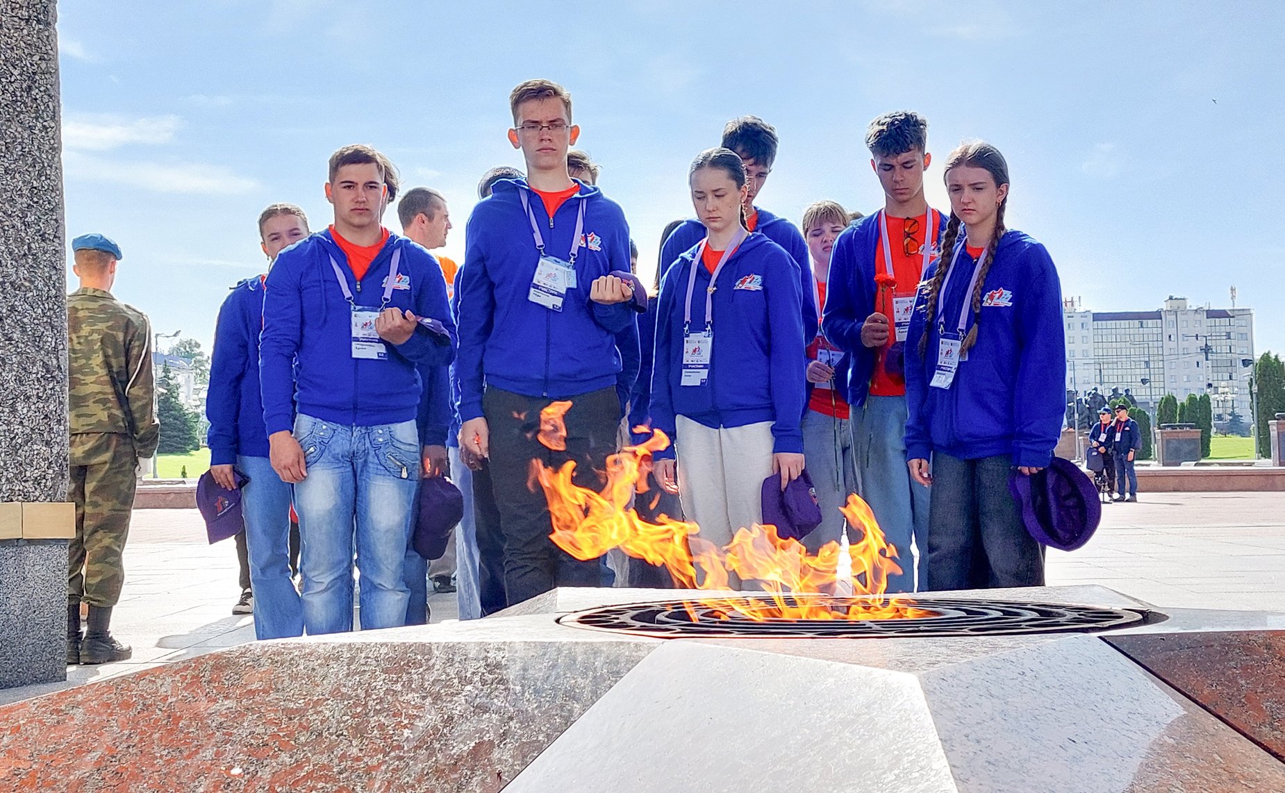 Участники проекта «Поезд Памяти» посетили Витебскую область