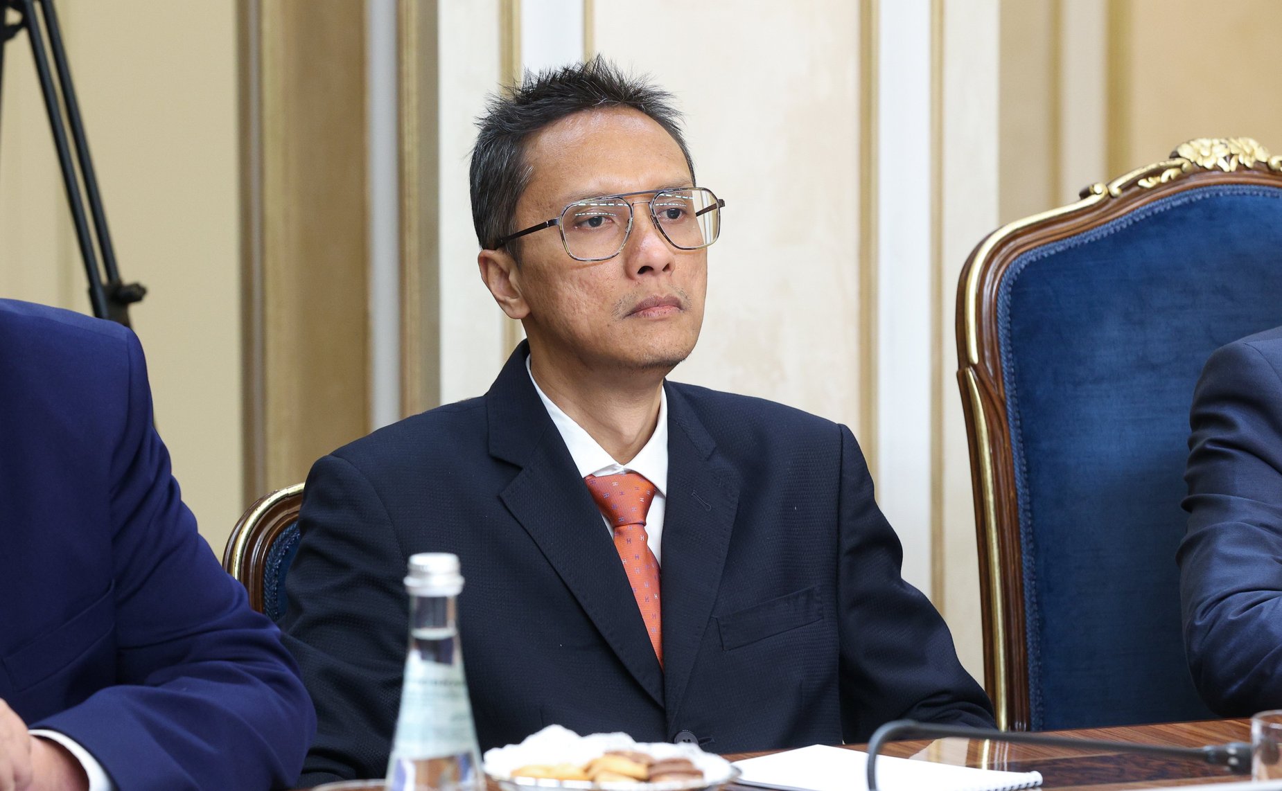 Валентина Матвиенко провела встречу с Председателем Совета представителей регионов Республики Индонезии Султаном Бактиаром Наджамундином