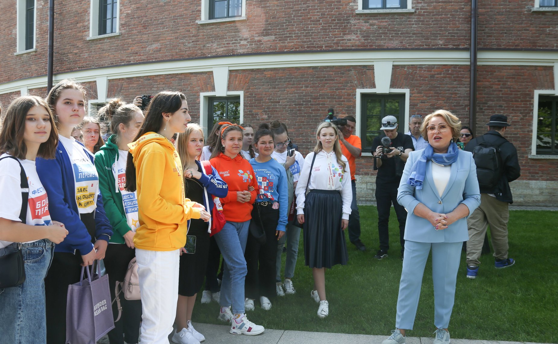 3 июня 2021 года. Встреча Председателя СФ с участниками Всероссийского конкурса «Большая перемена»