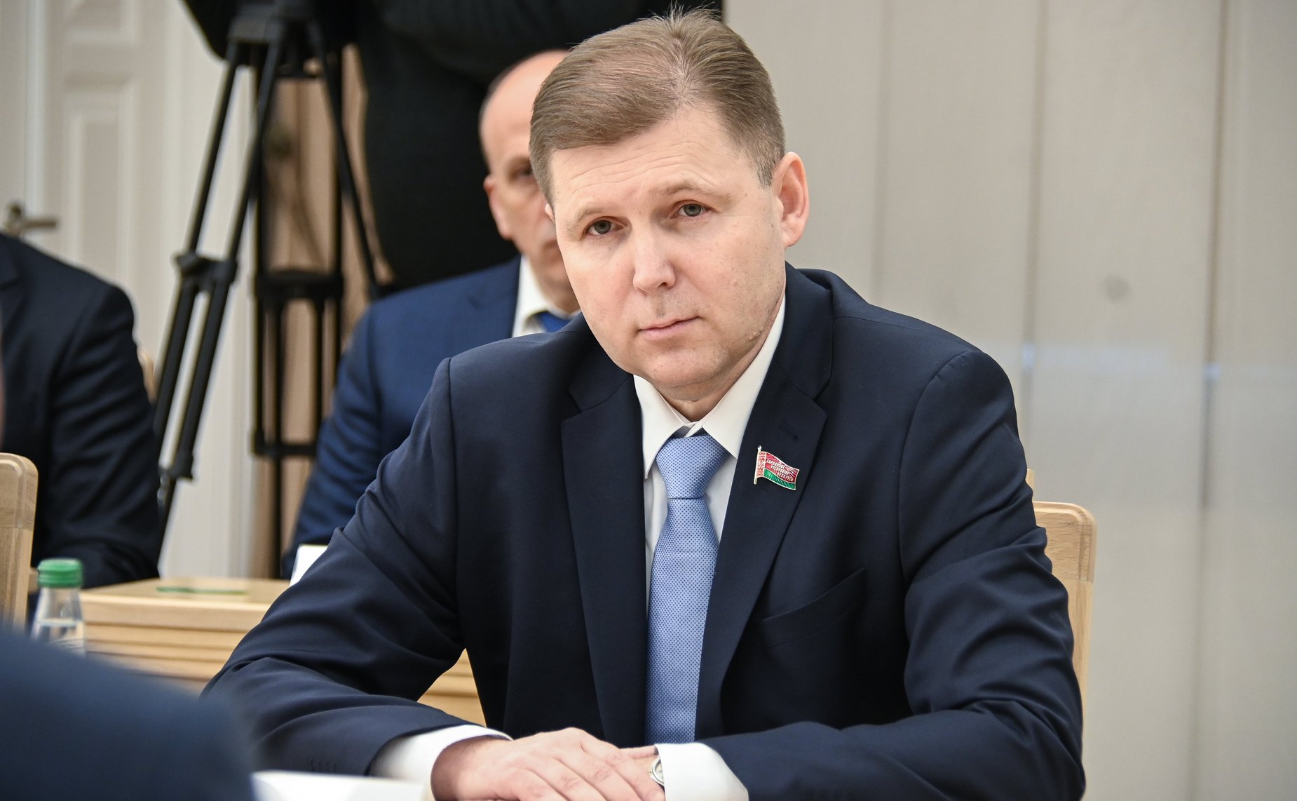 Российские законодатели в рамках визита провели встречу с Председателем Совета Республики Национального собрания Республики Беларусь Натальей Кочановой