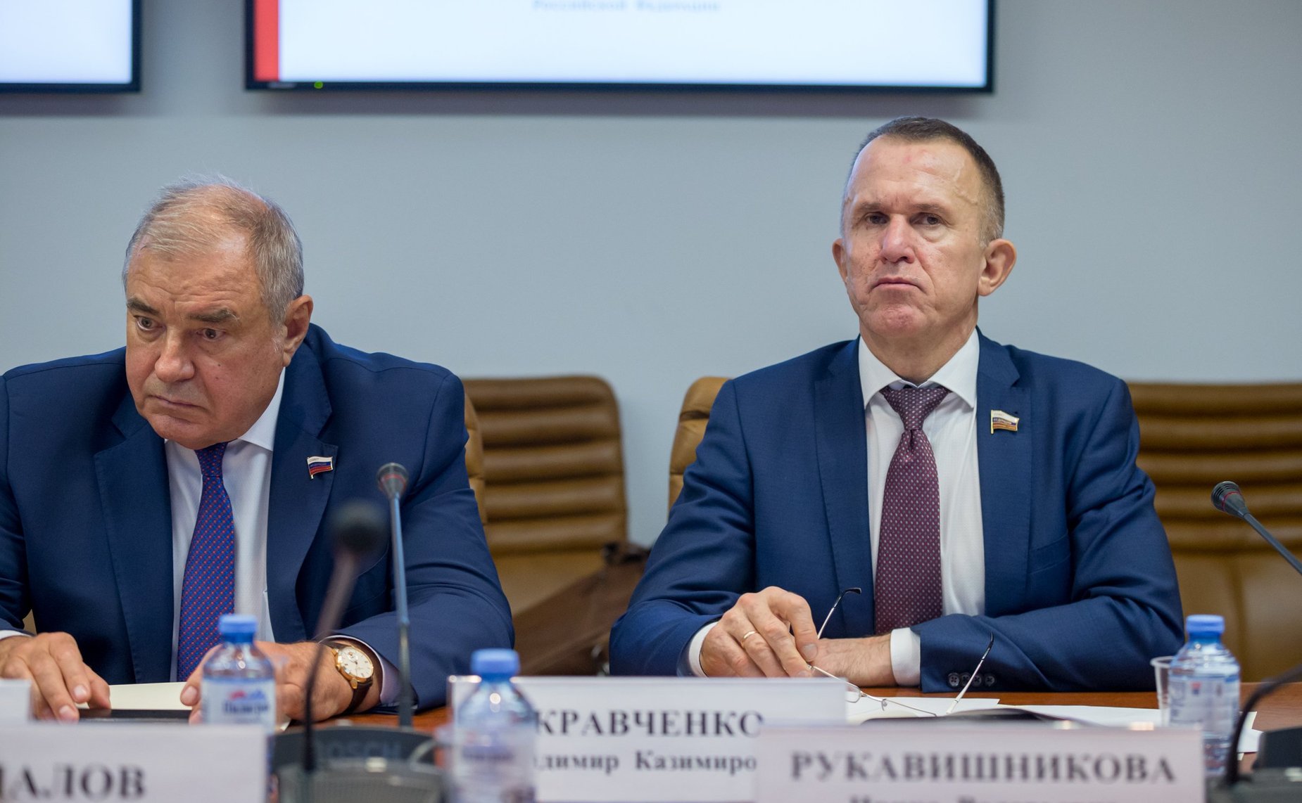 Юрий Важенин и Владимир Кравченко