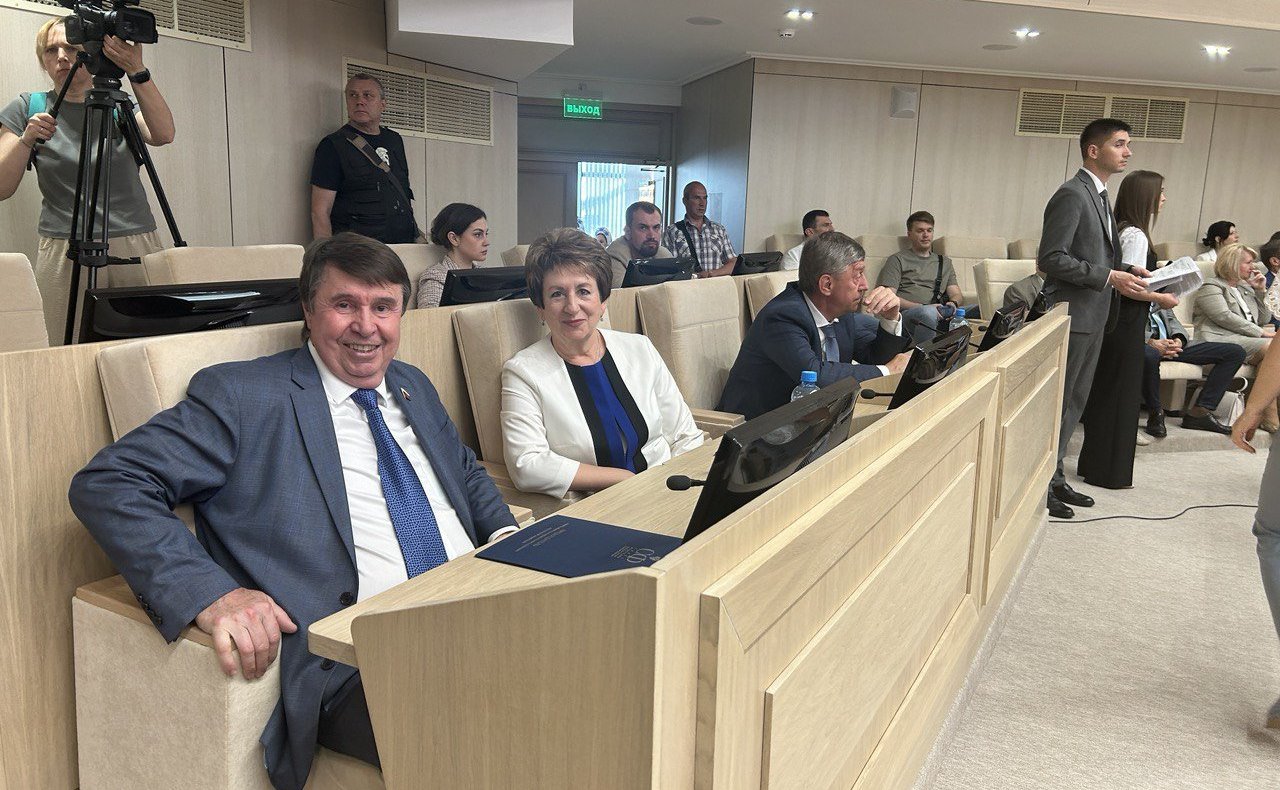 Екатерина Алтабаева и Сергей Цеков приняли в Симферополе участие в работе XVII Международного фестиваля «Великое русское слово»