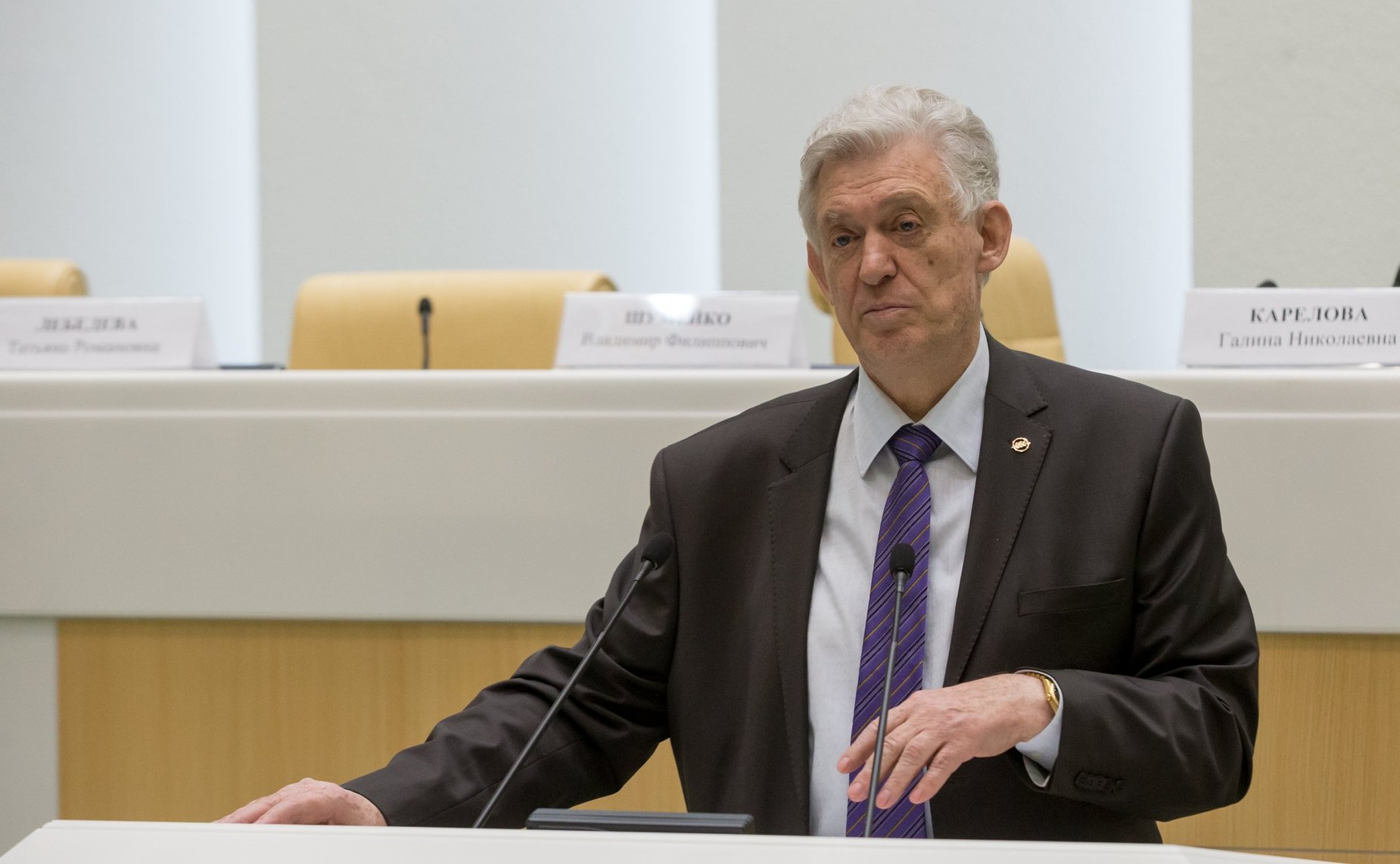 Заседание Палаты молодых законодателей