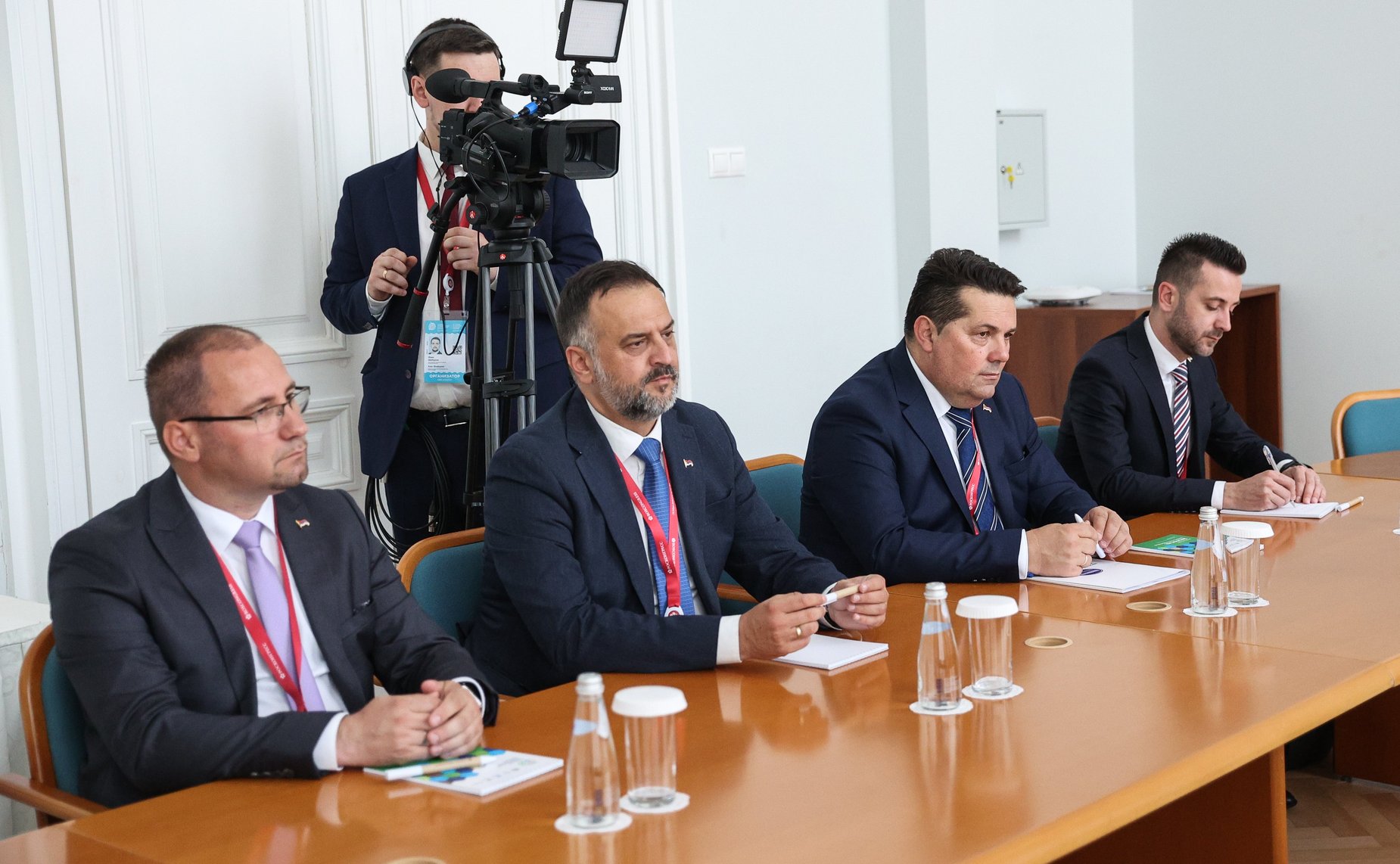 Константин Косачев провел встречу с Председателем Народной скупщины Республики Сербской (Босния и Герцеговина) Ненадом Стевандичем