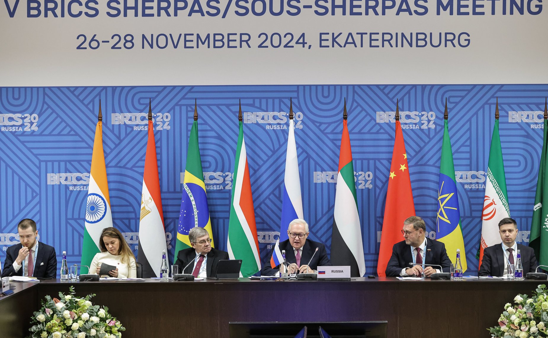 Константин Косачев принял участие в заседании шерп/су-шерп стран БРИКС в Екатеринбурге