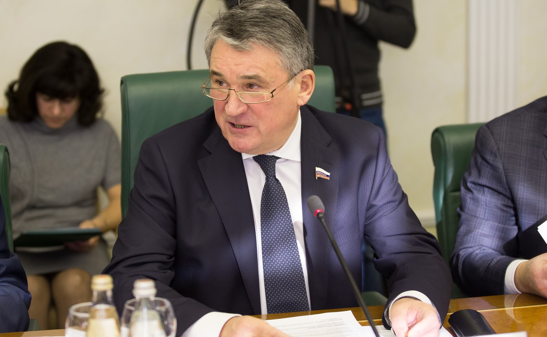 Заседание Комитета общественной поддержки жителей Юго-Востока Украины Воробьев