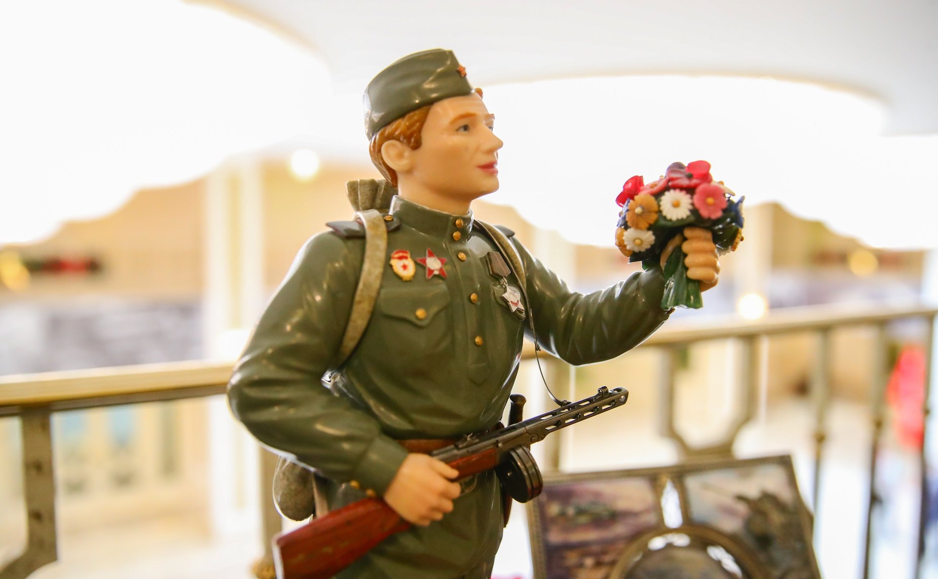 Открытие в Совете Федерации выставки «Великая Отечественная война 1941 – 1945 годов в произведениях мастеров народных художественных промыслов России»