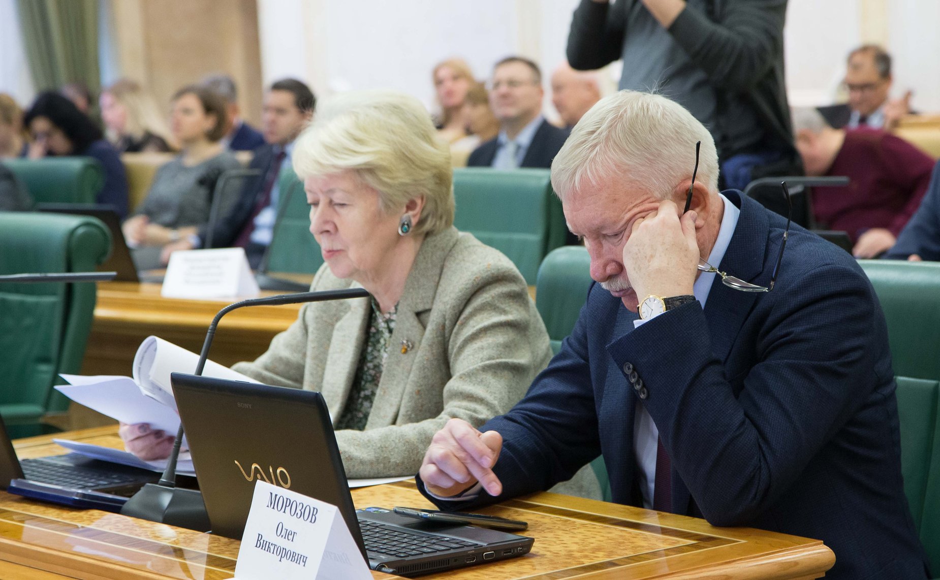 Наталья Дементьева и Олег Морозов