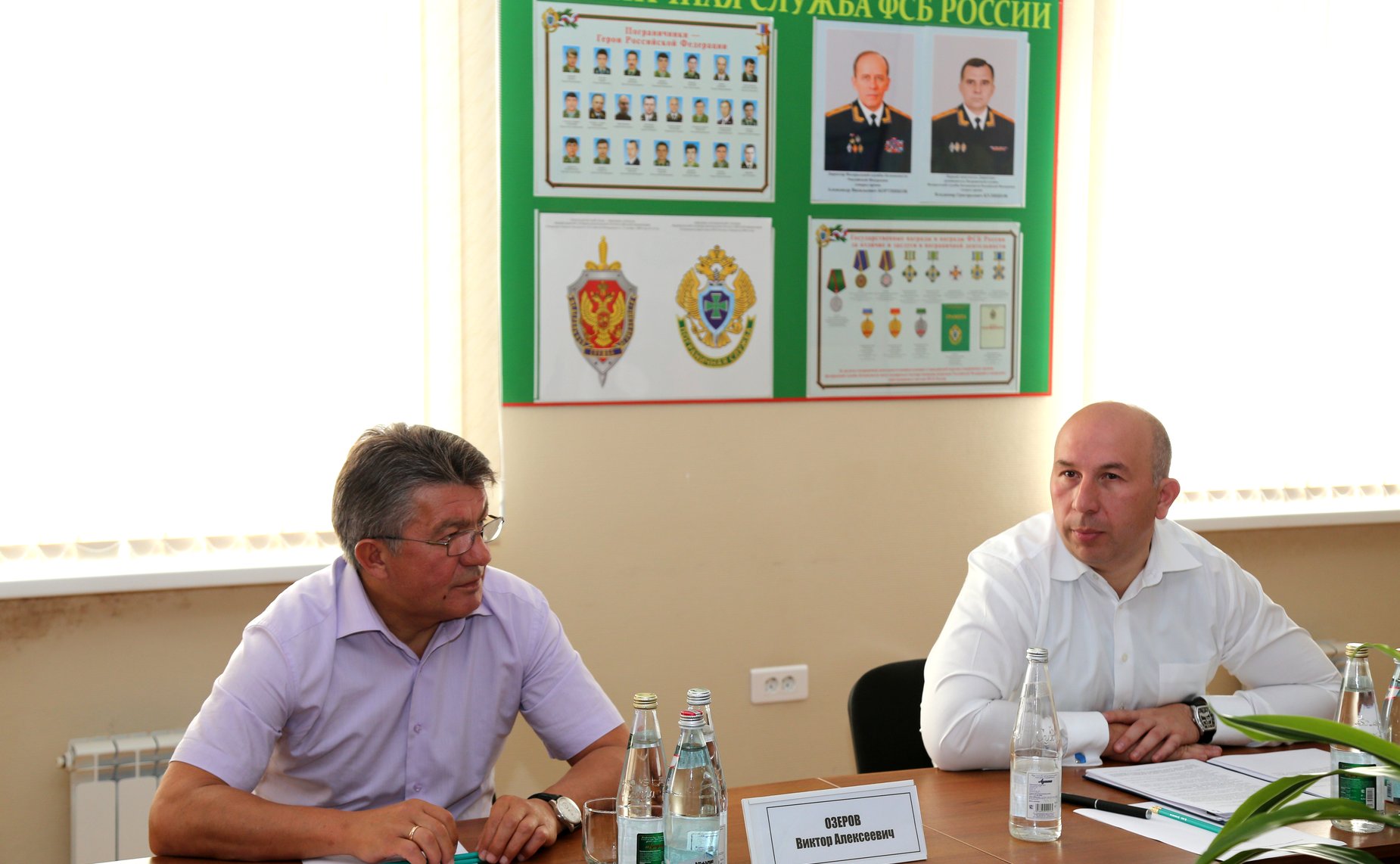 В ходе визита в Республику Абхазия делегация Совета Федерации посетила Пограничное управление ФСБ России