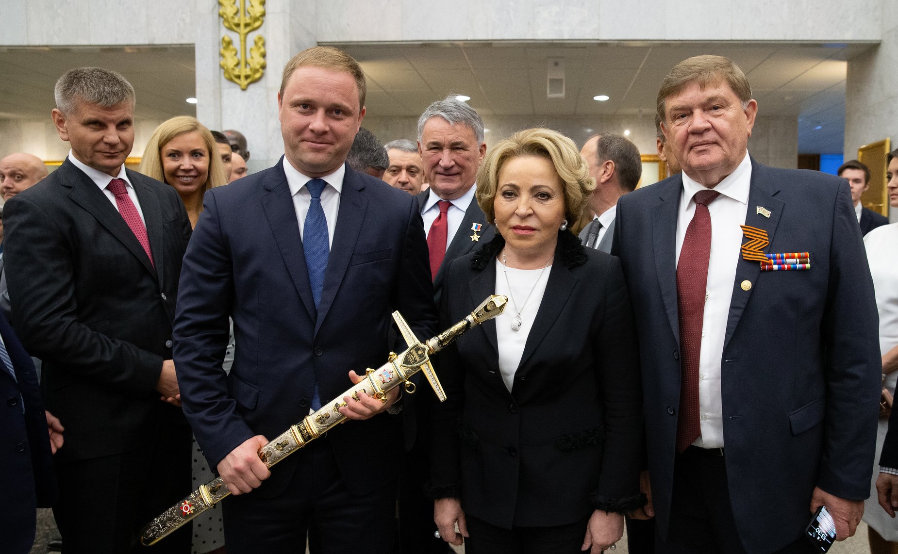 Торжественная церемония передачи «Мечей Победы» Городам воинской славы