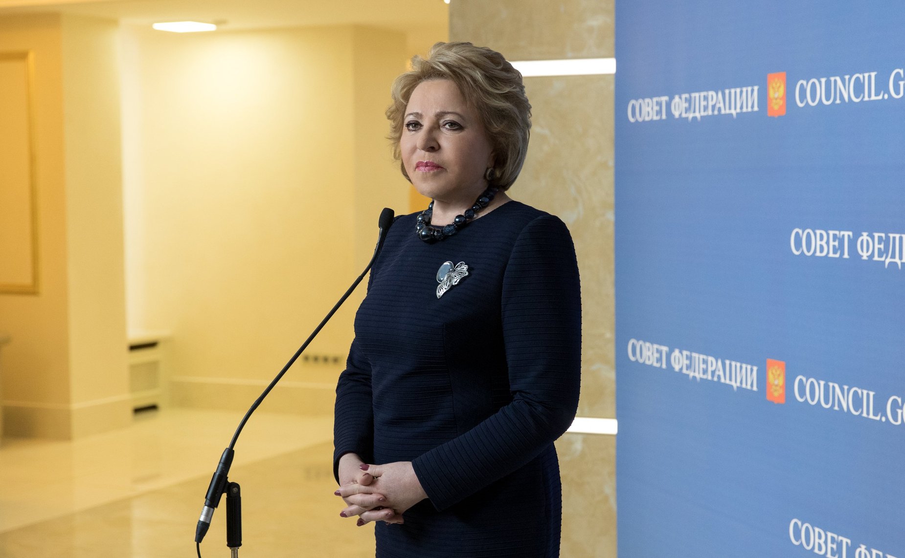 В. Матвиенко