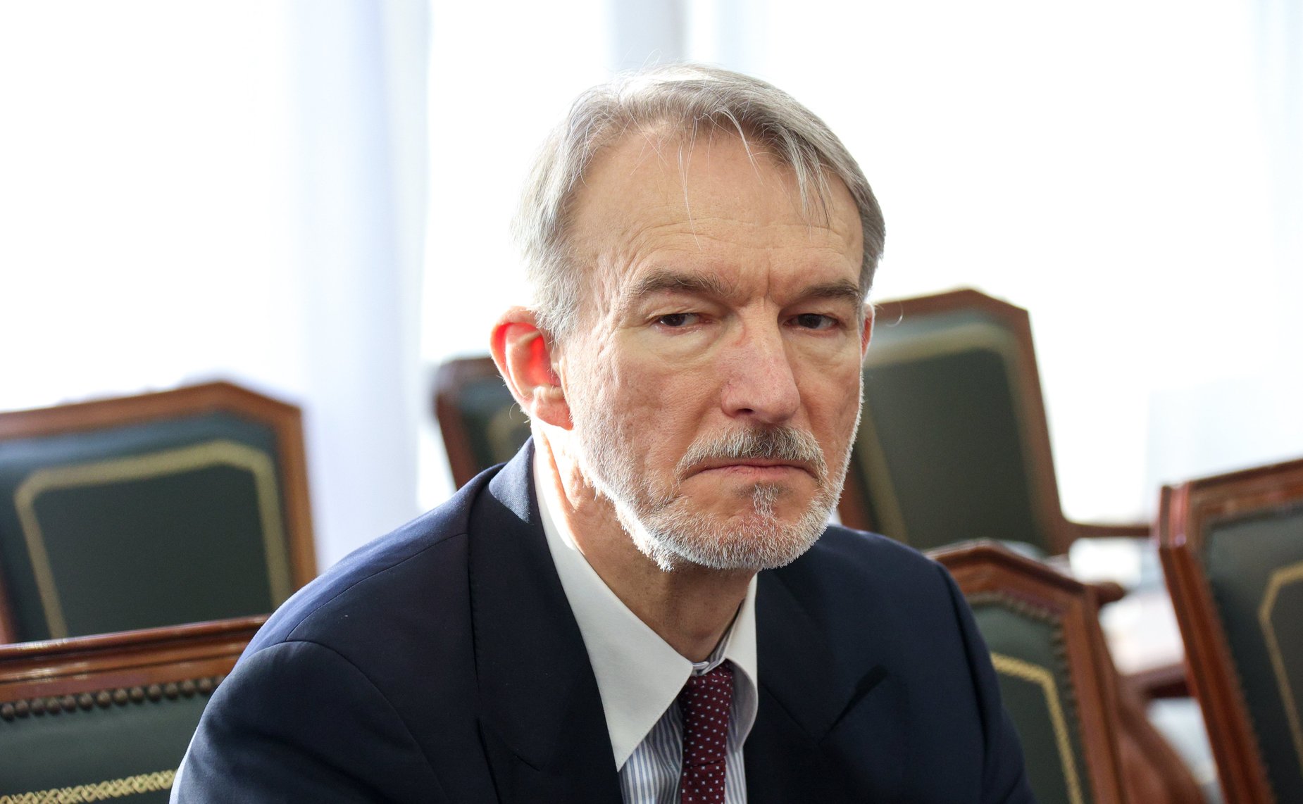 Встреча заместителя Председателя Совета Федерации Константина Косачева с Чрезвычайным и Полномочным Послом Объединенных Арабских Эмиратов в РФ Мухаммедом Аль-Джабером