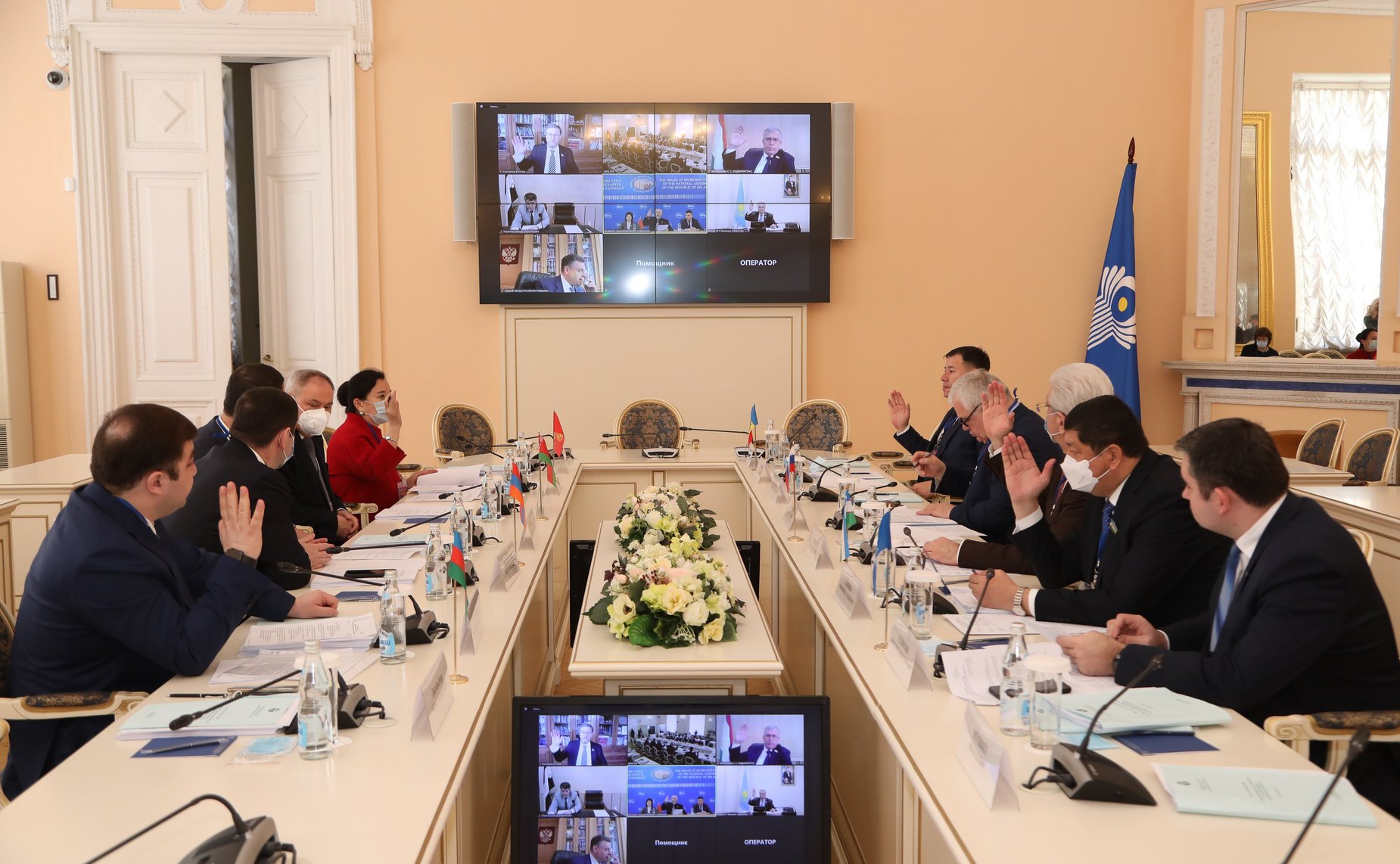 Заседание Постоянной комиссии МПА СНГ по политическим вопросам и международному сотрудничеству