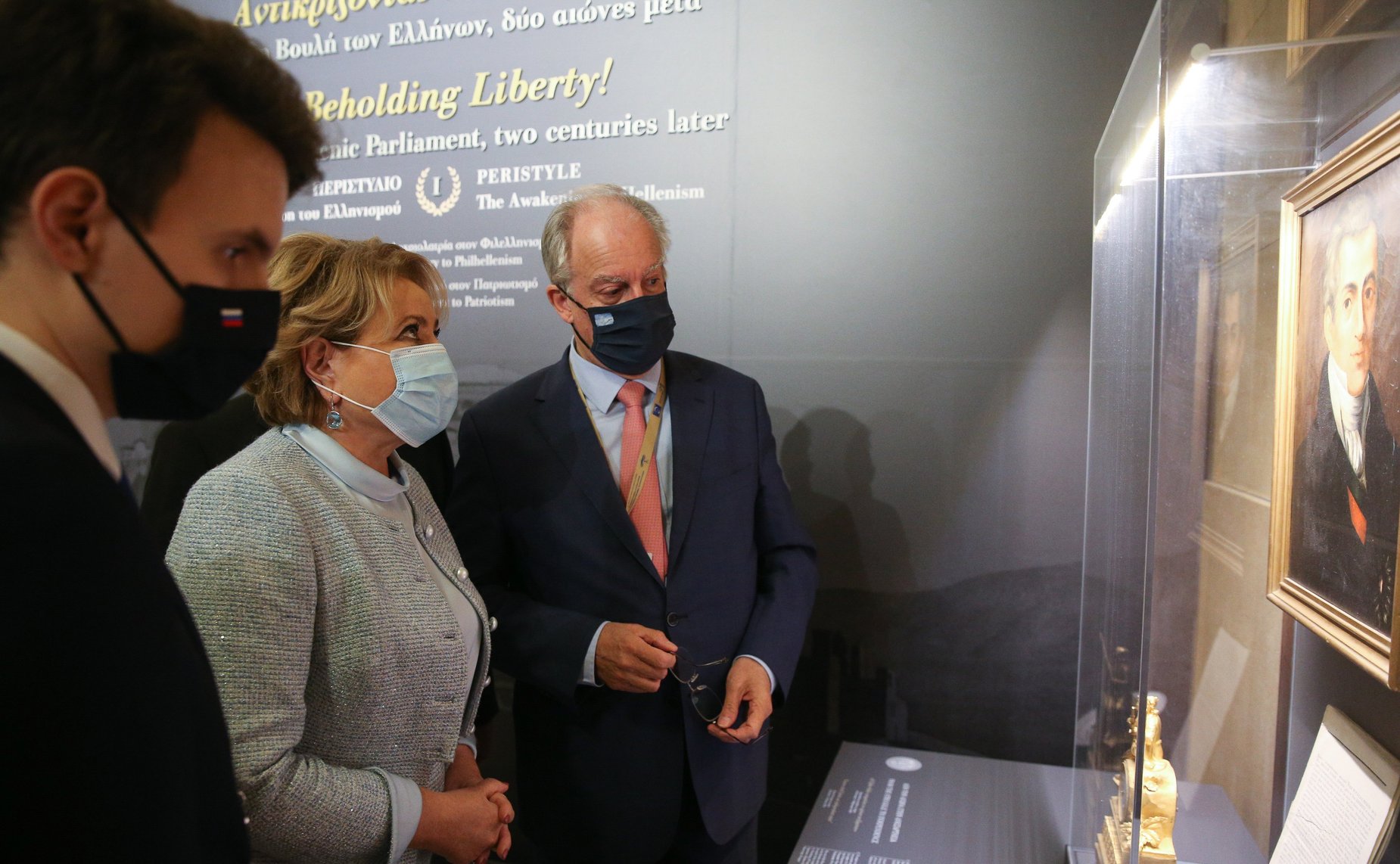 Встреча Председателя СФ Валентины Матвиенко с Председателем Парламента Греции Константиносом Тасуласом