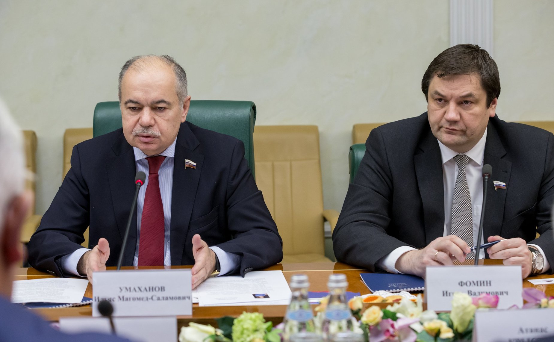 Ильяс Умаханов и Игорь Фомин