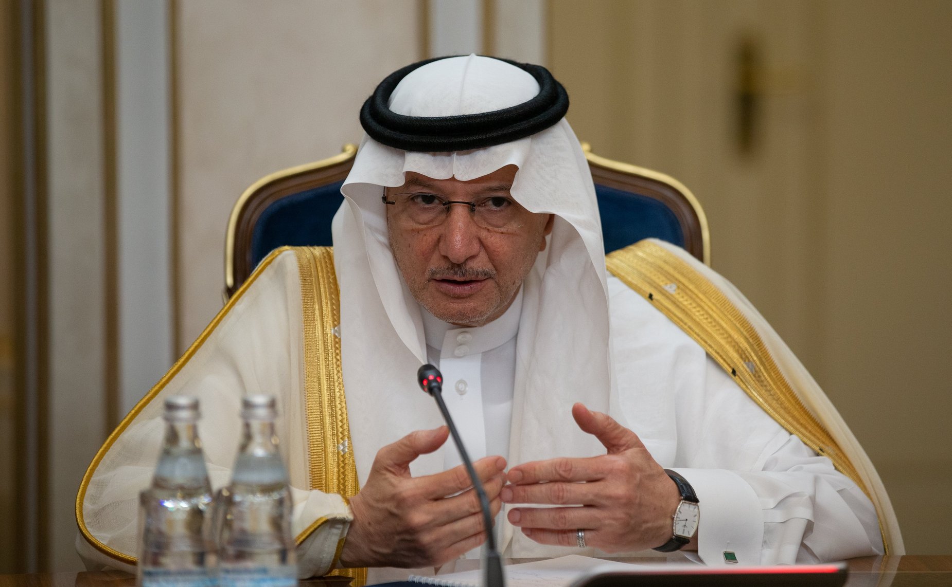 Встреча с Генеральным секретарем Организации исламского сотрудничества Юсефом Бен Ахмедом Аль-Осаимином