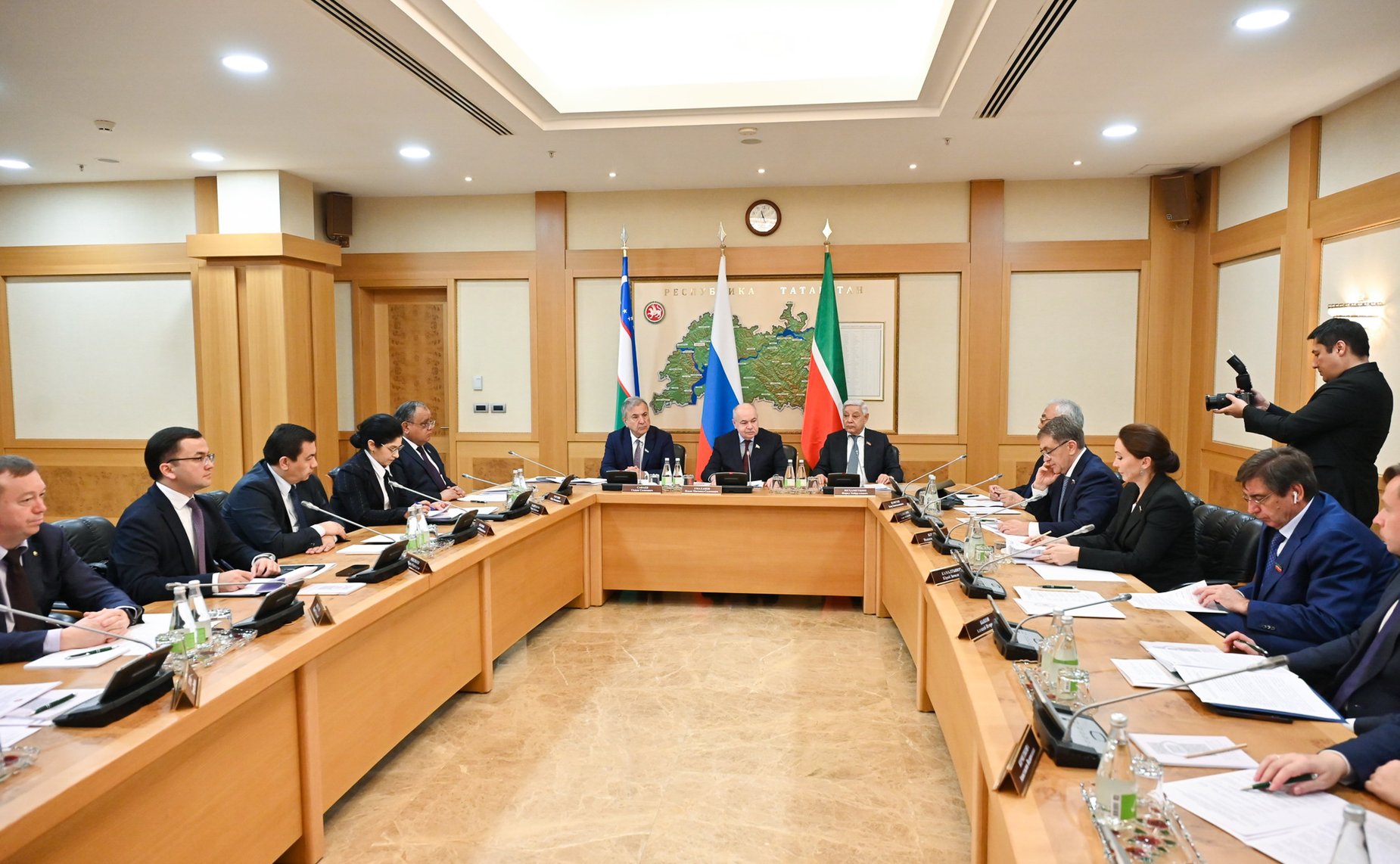 Десятое заседание Комиссии по сотрудничеству Совета Федерации и Сената Олий Мажлиса Республики Узбекистан