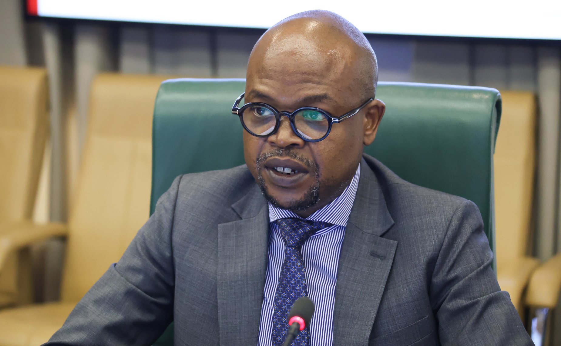 Александр Варфоломеев провел встречу с делегацией Законодательного Собрания Северо-Западной провинции Южно-Африканской Республики при участии Палаты молодых законодателей при Совете Федерации