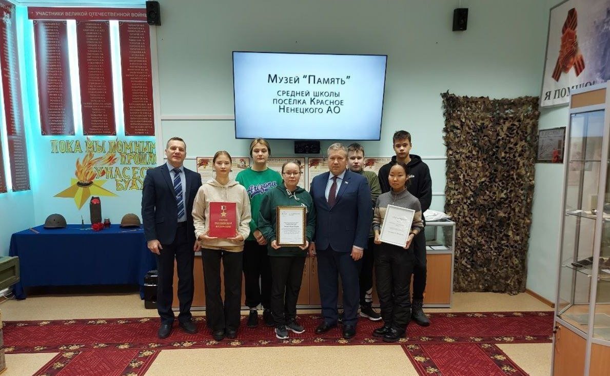 Денис Гусев побывал в посёлке Красное муниципального образования «Приморско-Куйский сельсовет» Заполярного района Ненецкого АО