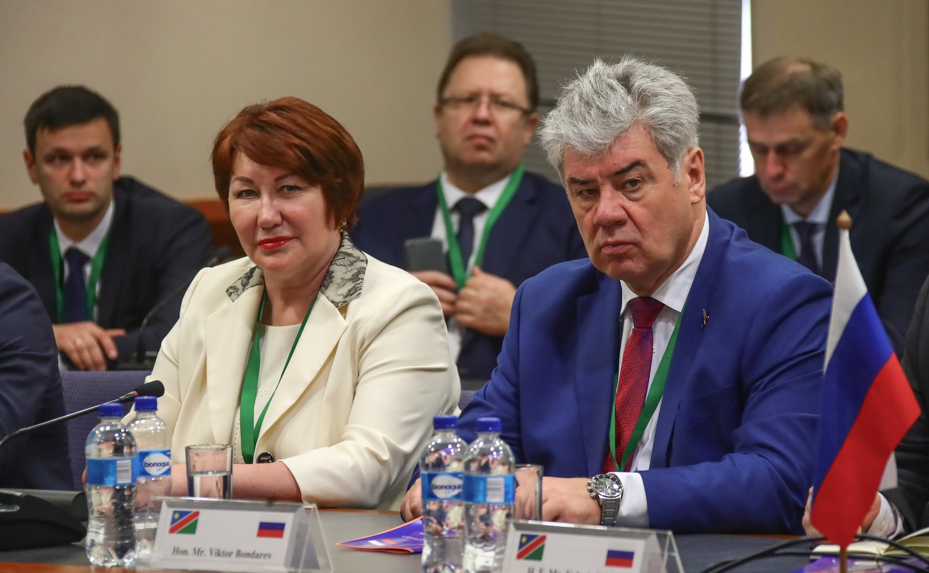 Елена Перминова и Виктор Бондарев