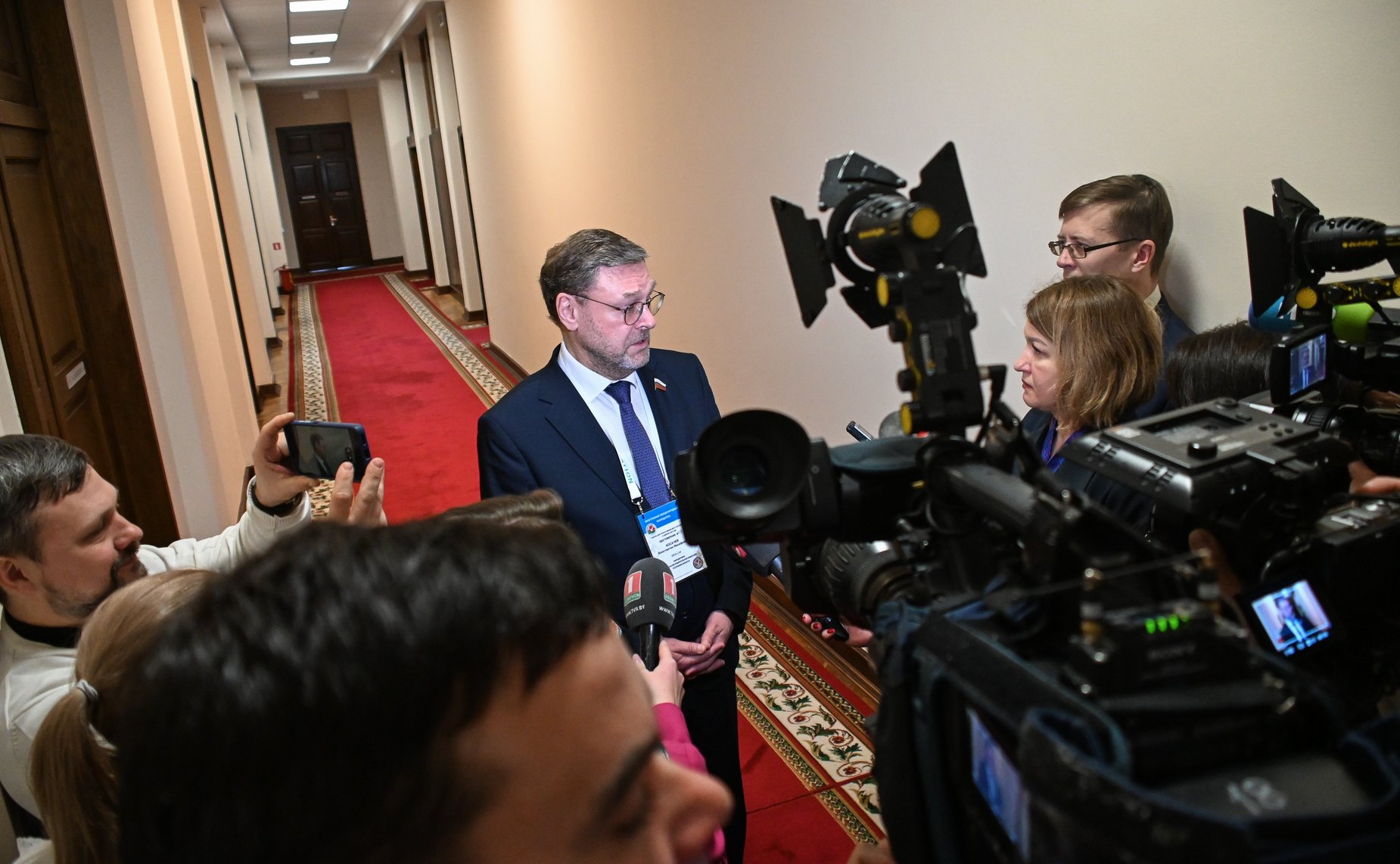 Пресс-подход Константина Косачева