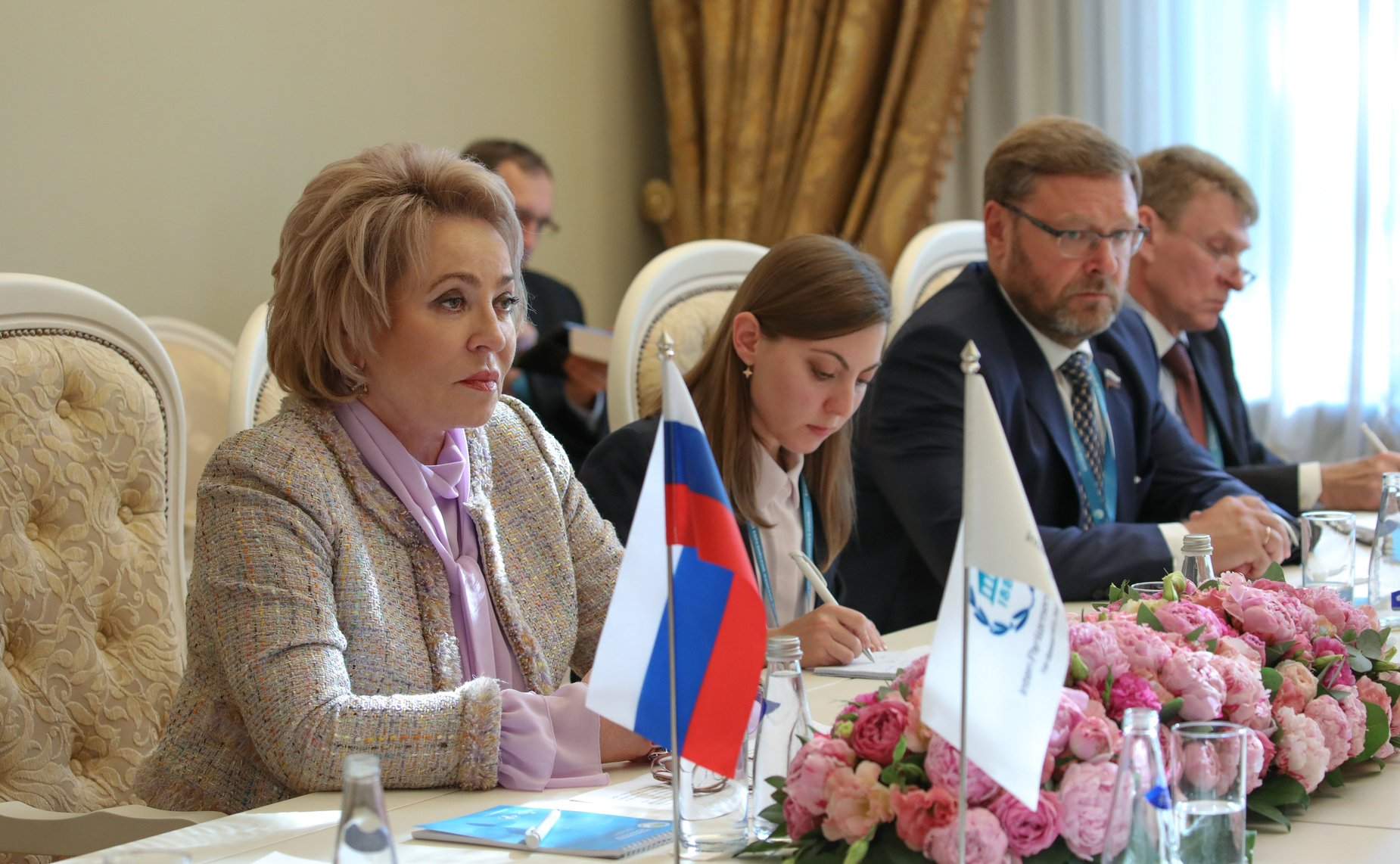 Валентина Матвиенко провела встречу с Председателем Межпарламентского союза Габриэлой Куэвас Баррон