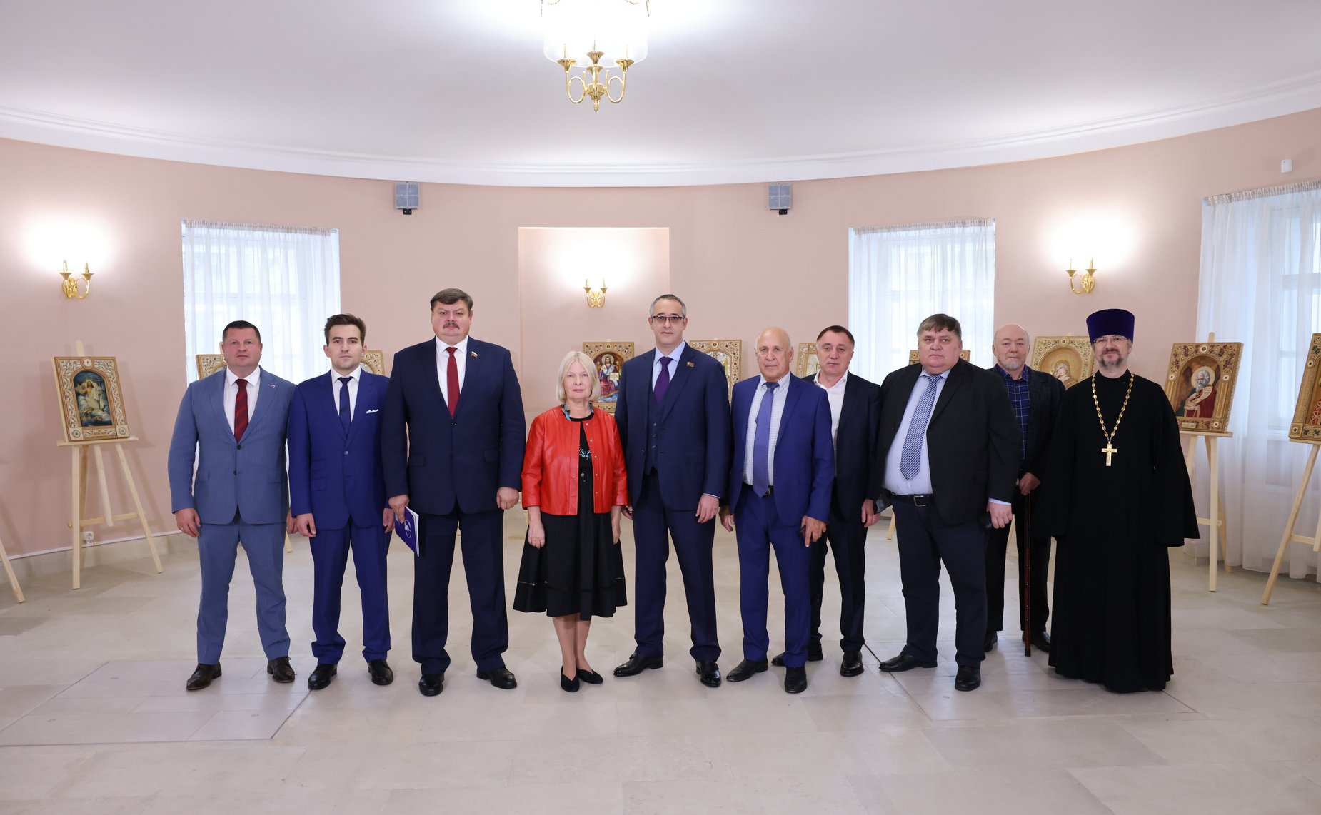 Сергей Колбин принял участие в открытии выставки «Небесные покровители Армии и Флота России» в Московской городской Думе