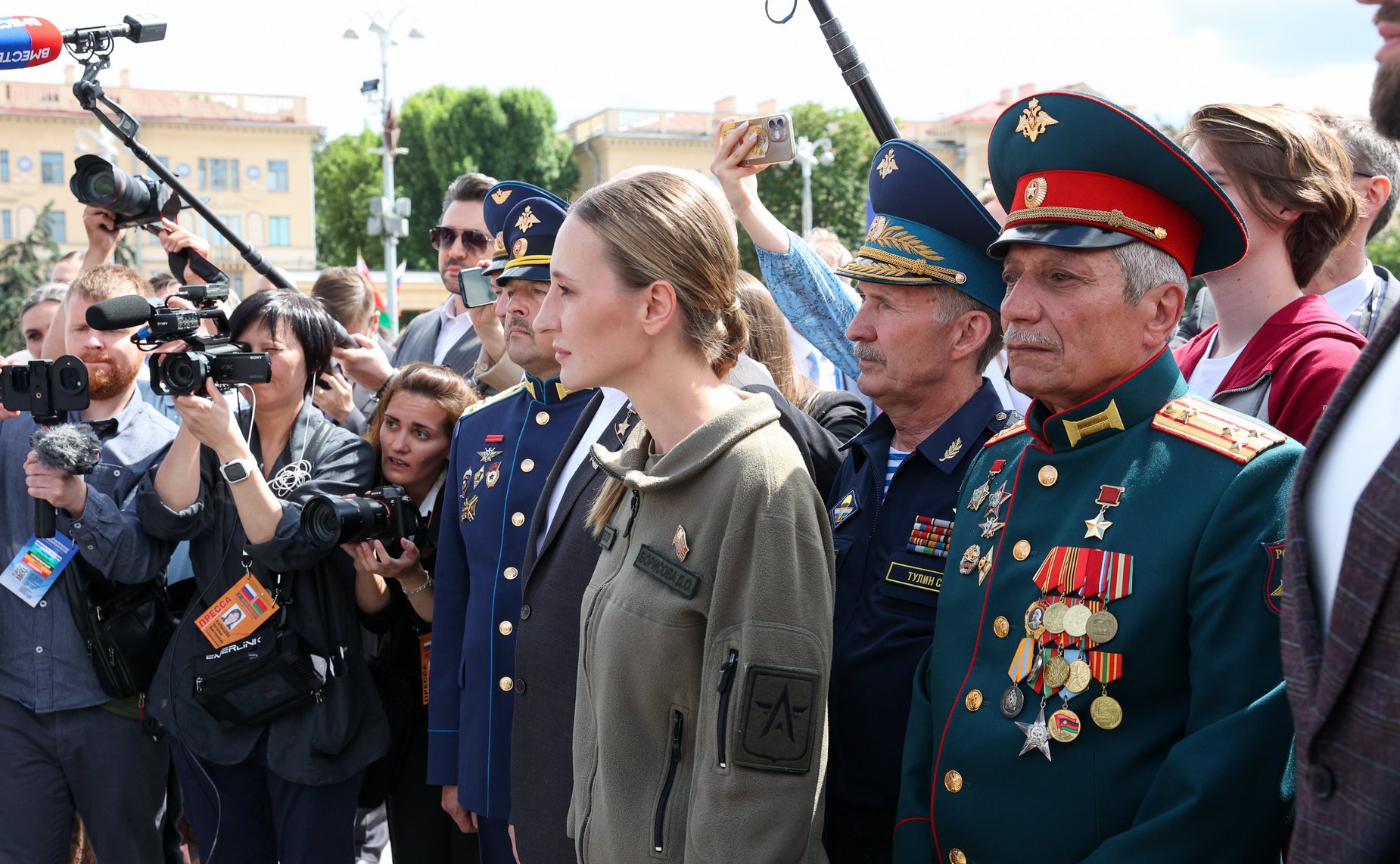 XIII Форум регионов Беларуси и России. Церемония старта автопробега проекта «Города-герои — города Героев»