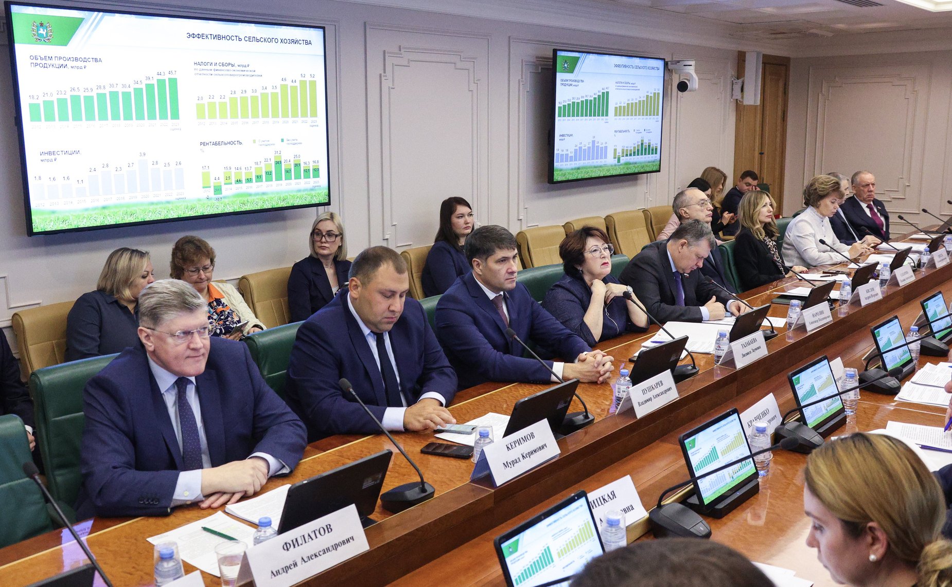 Расширенное заседание Комитета СФ по аграрно -продовольственной политике и природопользованию (в рамках Дней Томской области в СФ)