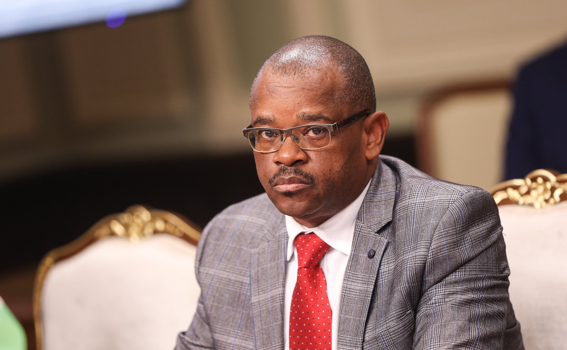 Вячеслав Тимченко провел встречу с Председателем Национального совета Республики Намибии Лукасом Синимбо Мухой