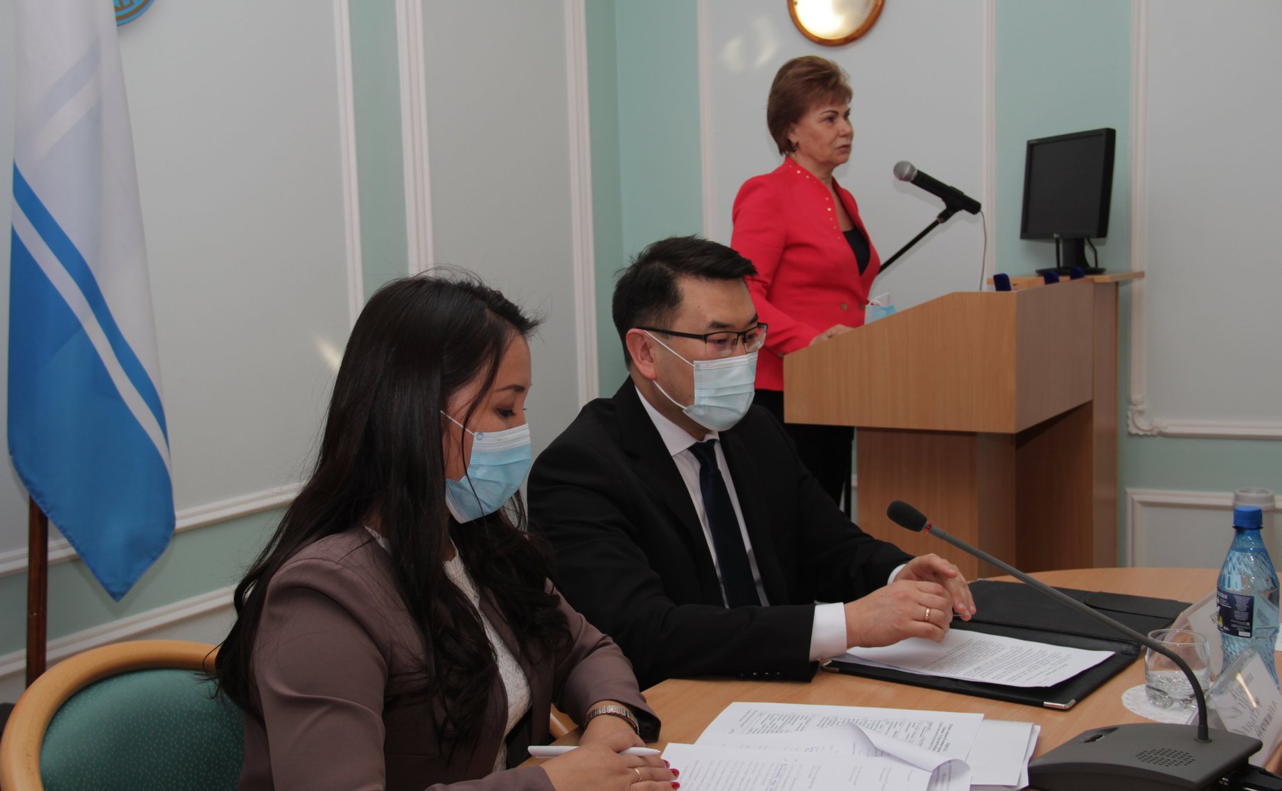 Татьяна Гигель в ходе поездки в регион приняла участие в работе общего собрания Молодежного парламента при Государственном Собрании – Эл Курултай Республики Алтай