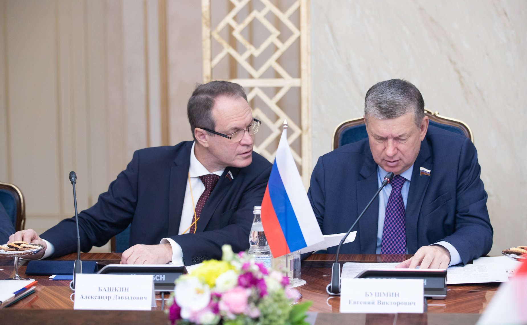 Александр Башкин и Евгений Бушмин