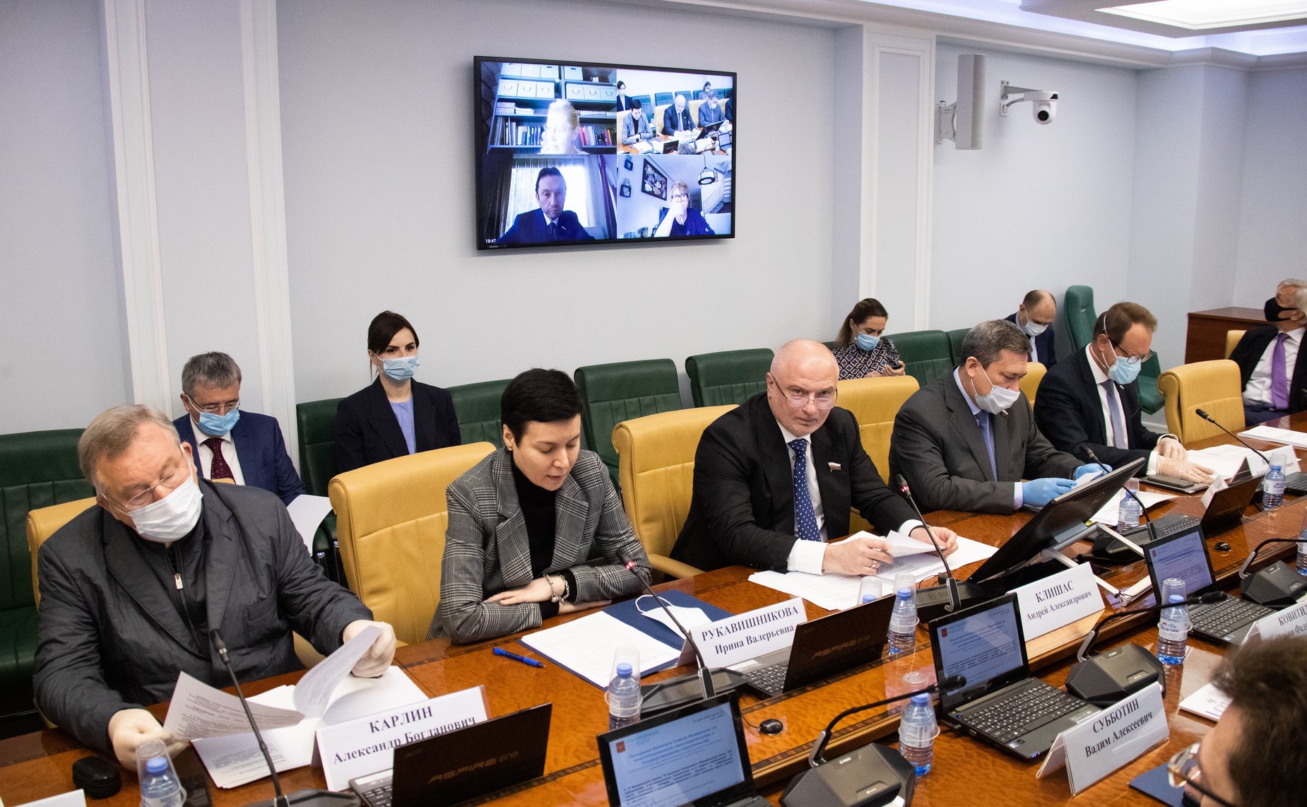 Заседание Комитета СФ по конституционному законодательству и государственному строительству