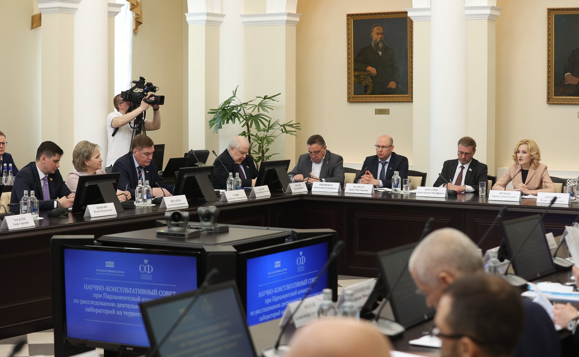 Заседание Научно-консультативного совета при парламентской Комиссии по расследованию обстоятельств, связанных с созданием американскими специалистами биологических лабораторий на территории Украины