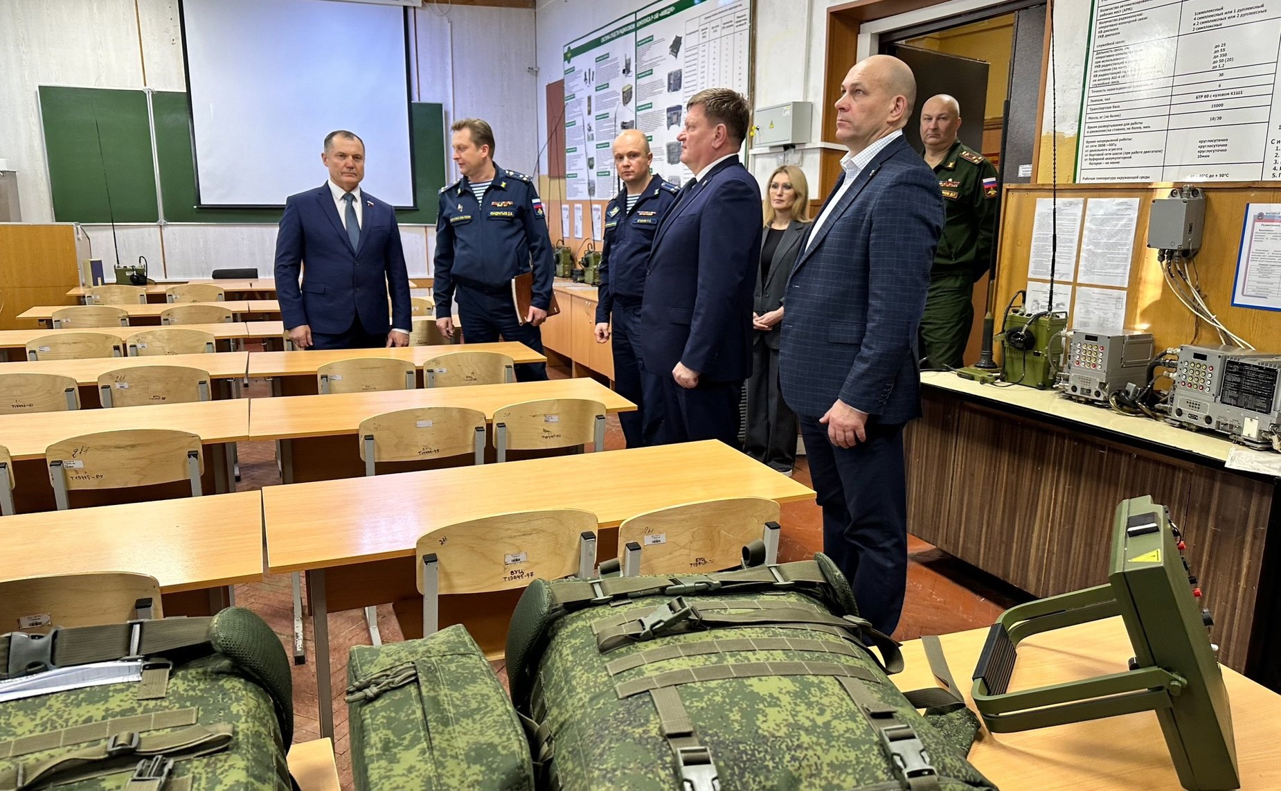 Игорь Мурог провел встречи с активом Рязанской областной ветеранской организации и студентами Военного учебного центра при РГРТУ