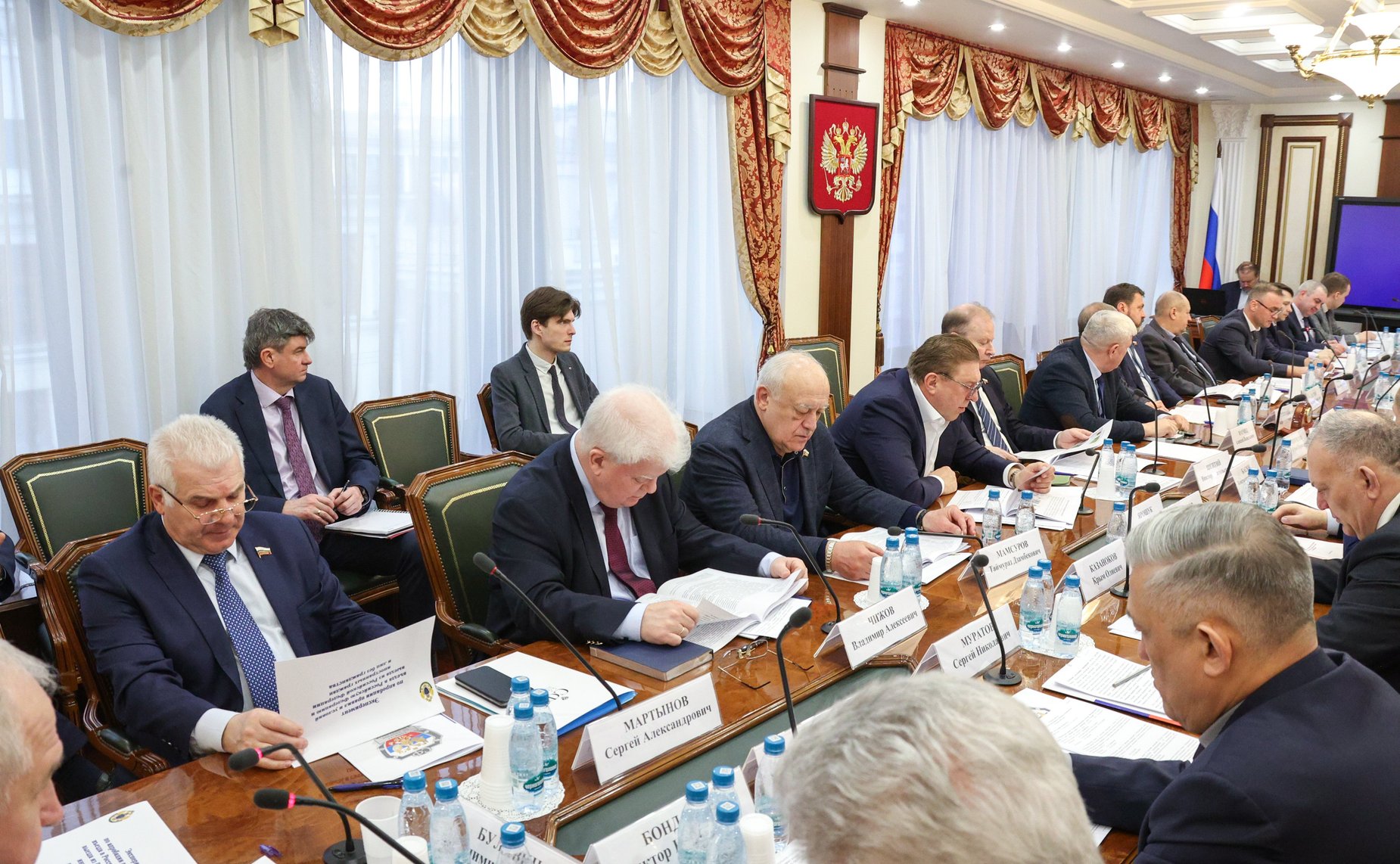 Совещание Комитета СФ по обороне и безопасности «О ходе эксперимента по сбору биометрической информации в пунктах пропуска через государственную границу Российской Федерации»