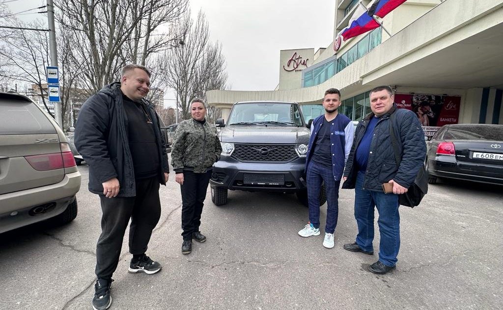 Елена Шумилова в Донецке передала бойцам груз, собранный совместно с благотворительным фондом «Добру Быть»