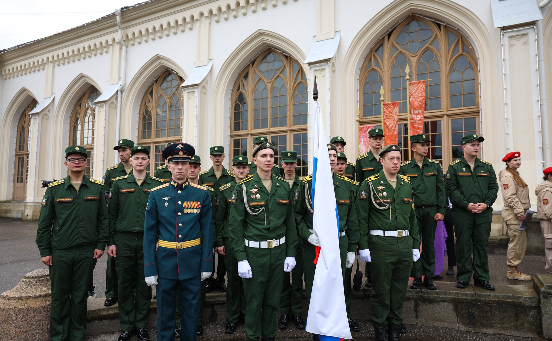 Культурно-образовательный проект «Поезд памяти». Санкт-Петербург. Новый Петергоф
