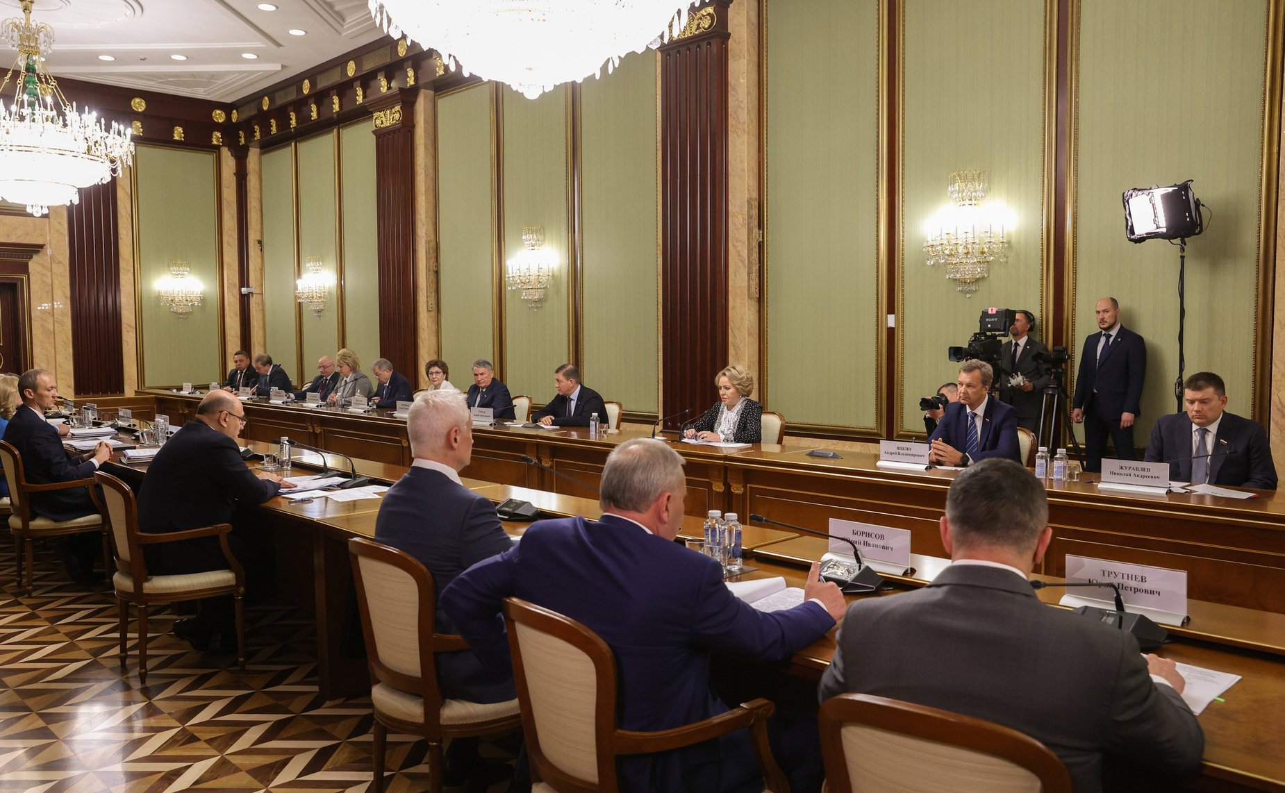 Встреча Председателя Правительства РФ с членами Совета палаты СФ