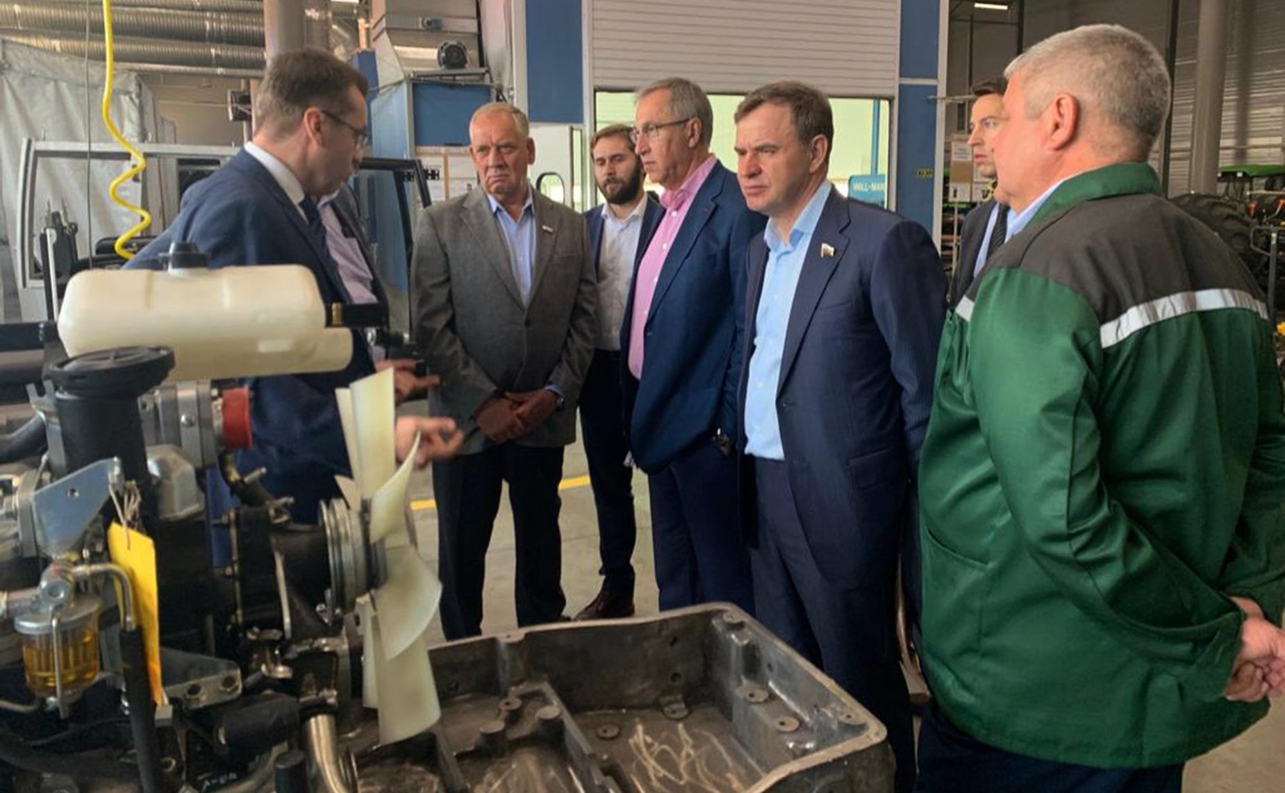 С. Митин и В. Новожилов посетили предприятие Мехинструмент