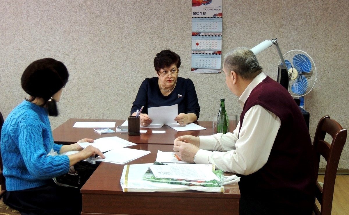 Л. Козлова посетила муниципальное образование «Сафоновский район»