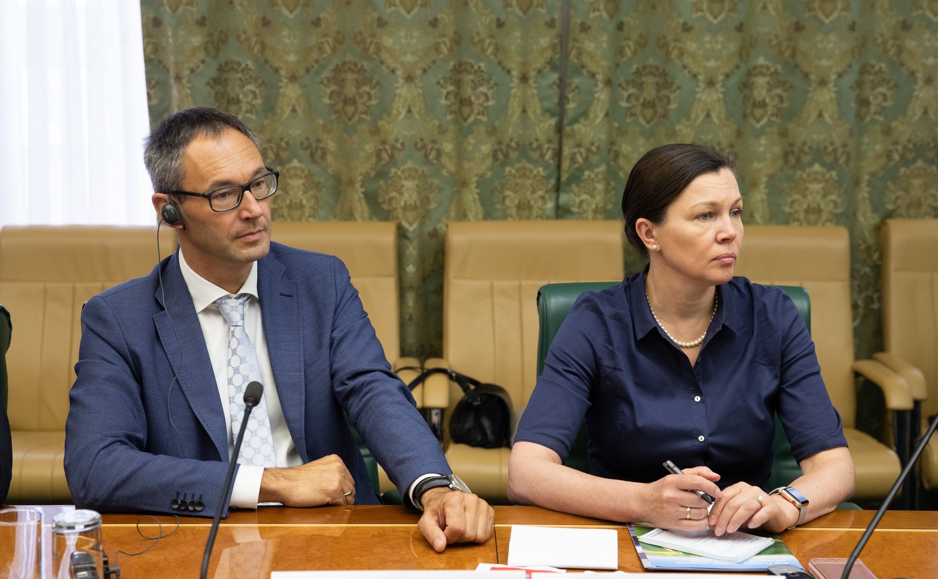 Встреча С. Лисовского с делегацией Немецкого сельскохозяйственного общества