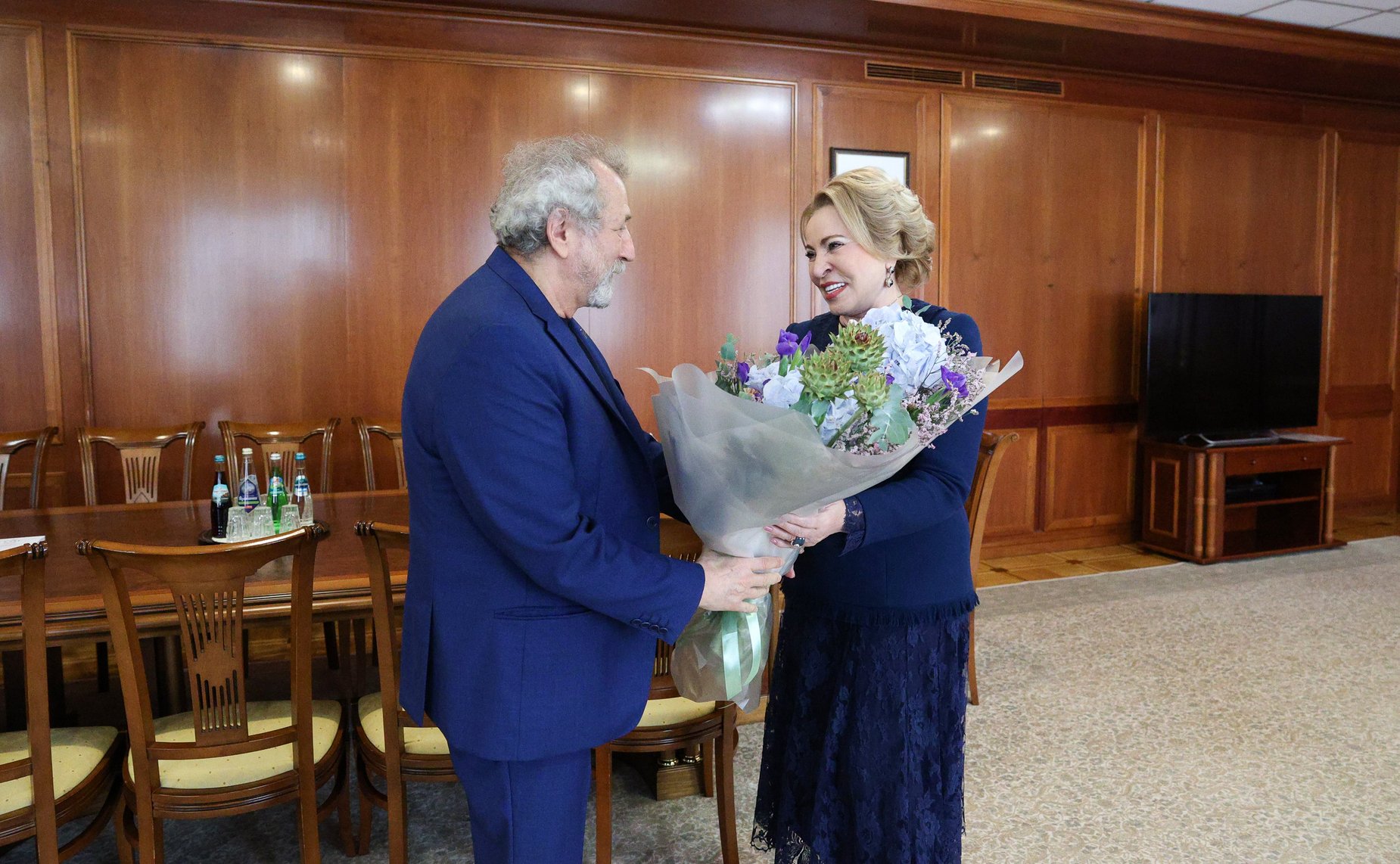 Валентина Матвиенко встретилась с художественным руководителем Санкт-Петербургского государственного академического театра балета Борисом Эйфманом