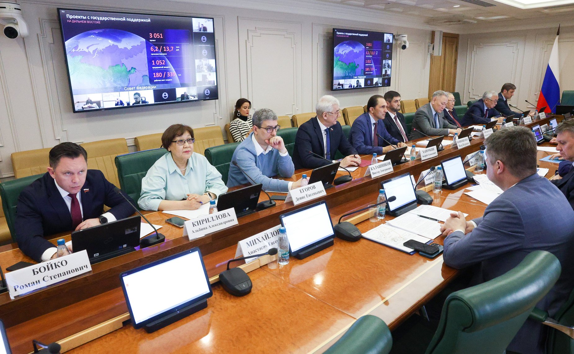 Совещание Комитета Совета Федерации по экономической политике на тему «Развитие электроэнергетического комплекса на территории Дальневосточного федерального округа»