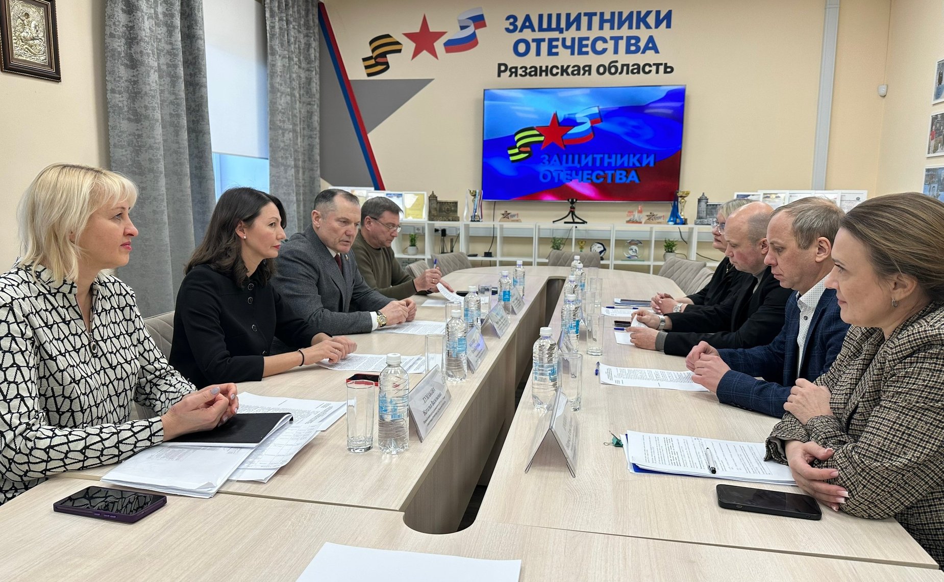 Игорь Мурог провел рабочее совещание на площадке филиала Фонда «Защитники Отечества» в Рязанской области