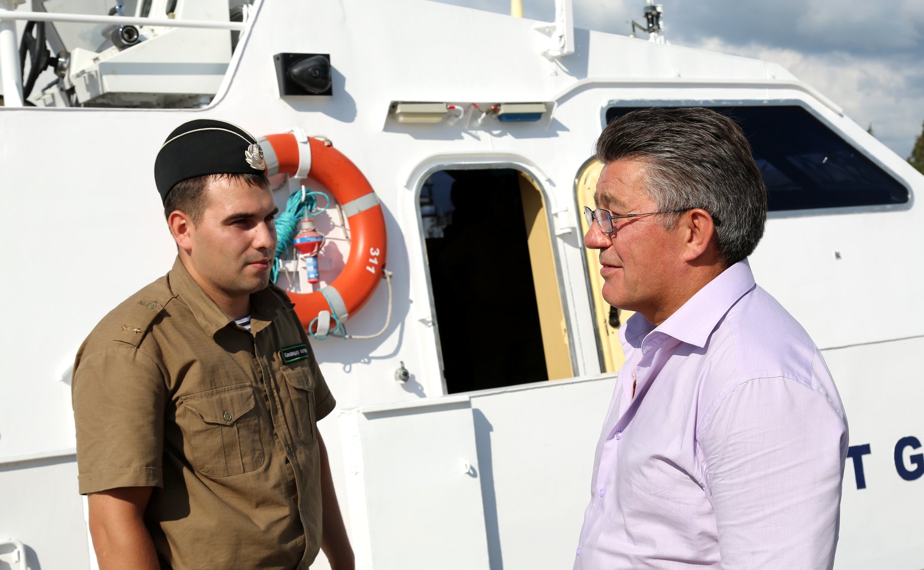 В ходе визита в Республику Абхазия делегация Совета Федерации посетила Пограничное управление ФСБ России