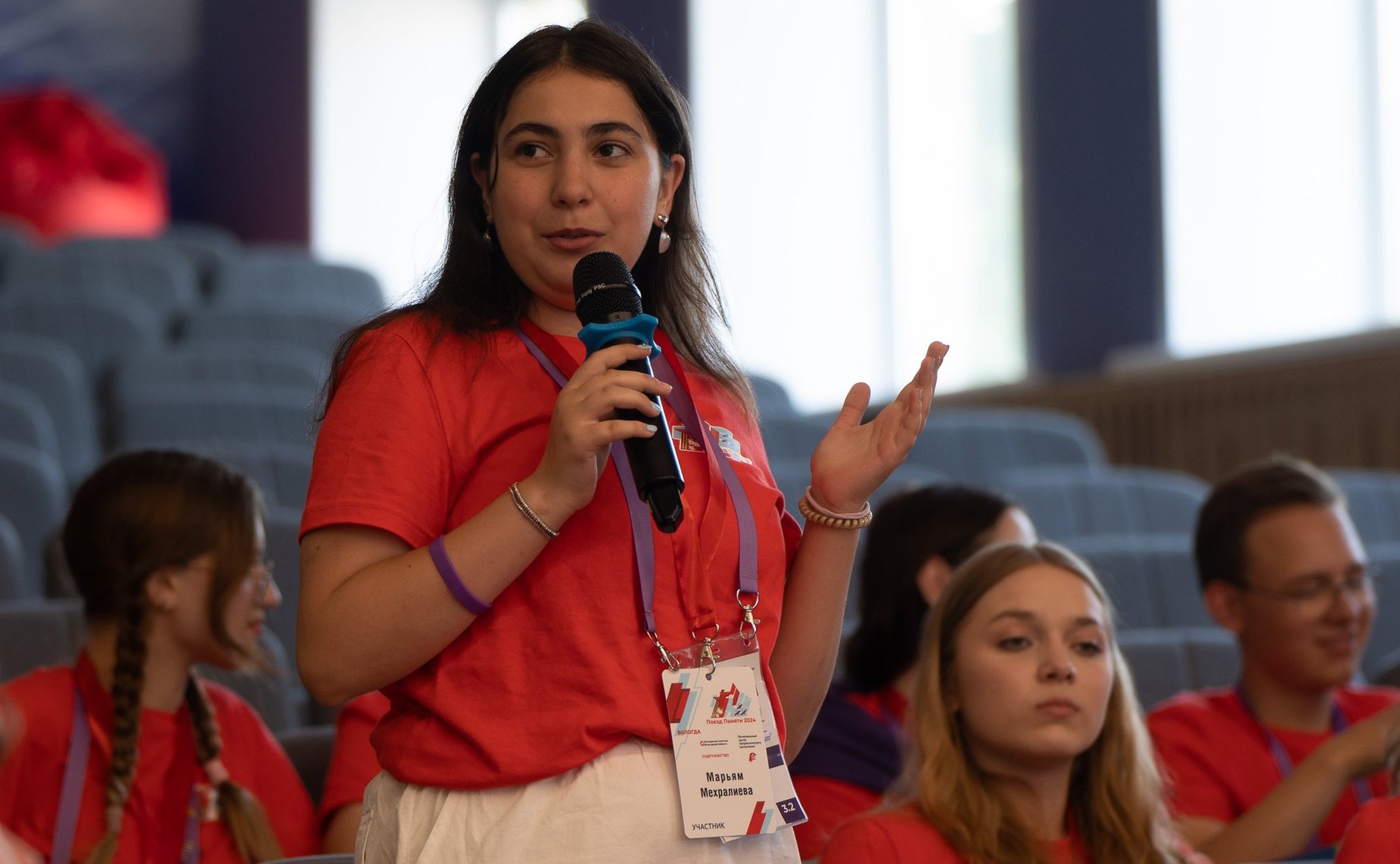 Вологда приветствовала участников культурно-образовательного проекта «Поезд Памяти» (фото Фонд культурное пространство)