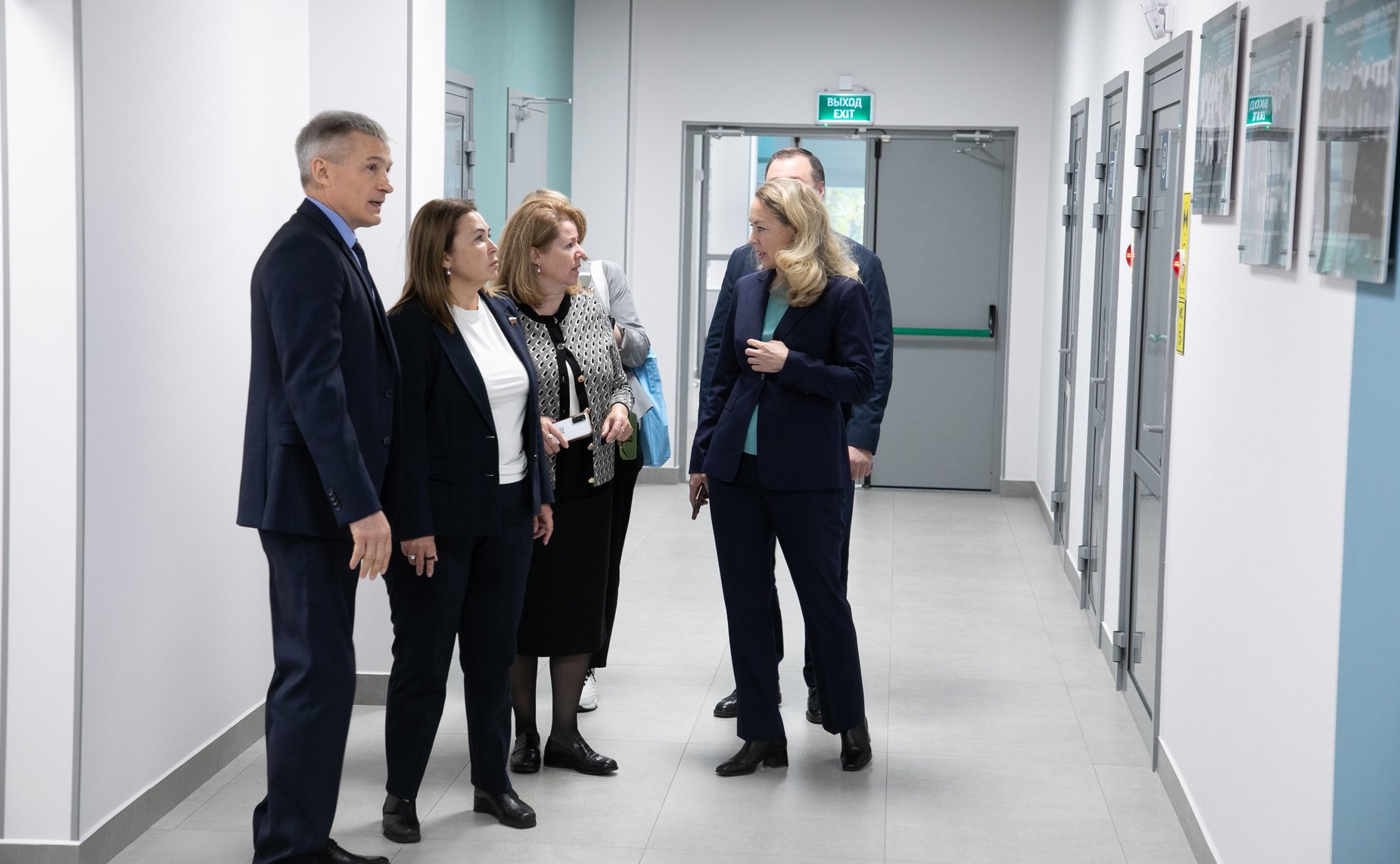 Сенаторы посетили Центр физкультурной и спортивной работы «Олимпия» Тюменского муниципального района