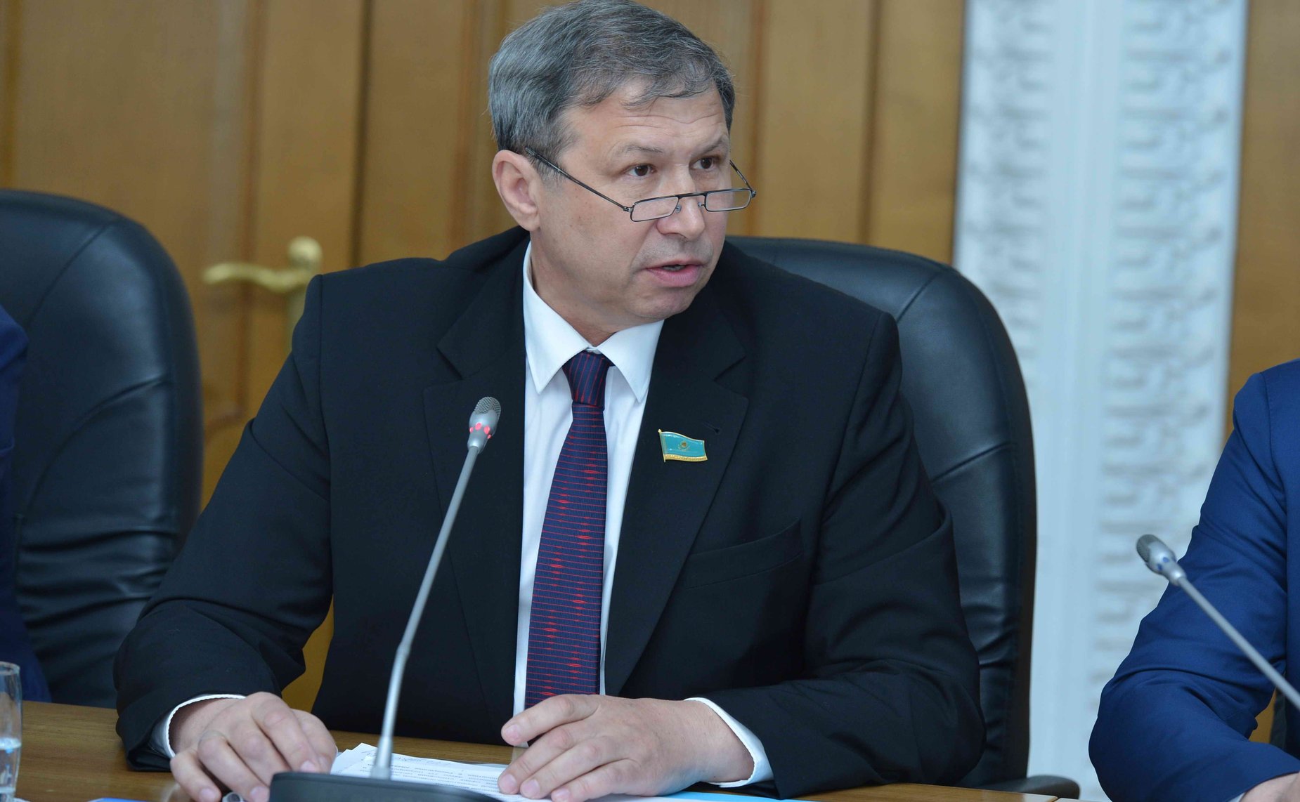 Заседание Комиссии по сотрудничеству между Советом Федерации и Сенатом Парламента Республики Казахстан