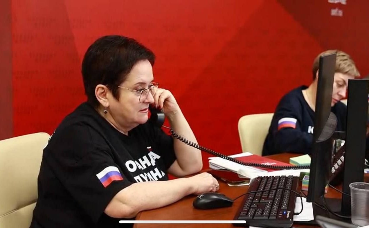 Лариса Мельник приняла участие в подготовке «Прямой линии» с Президентом